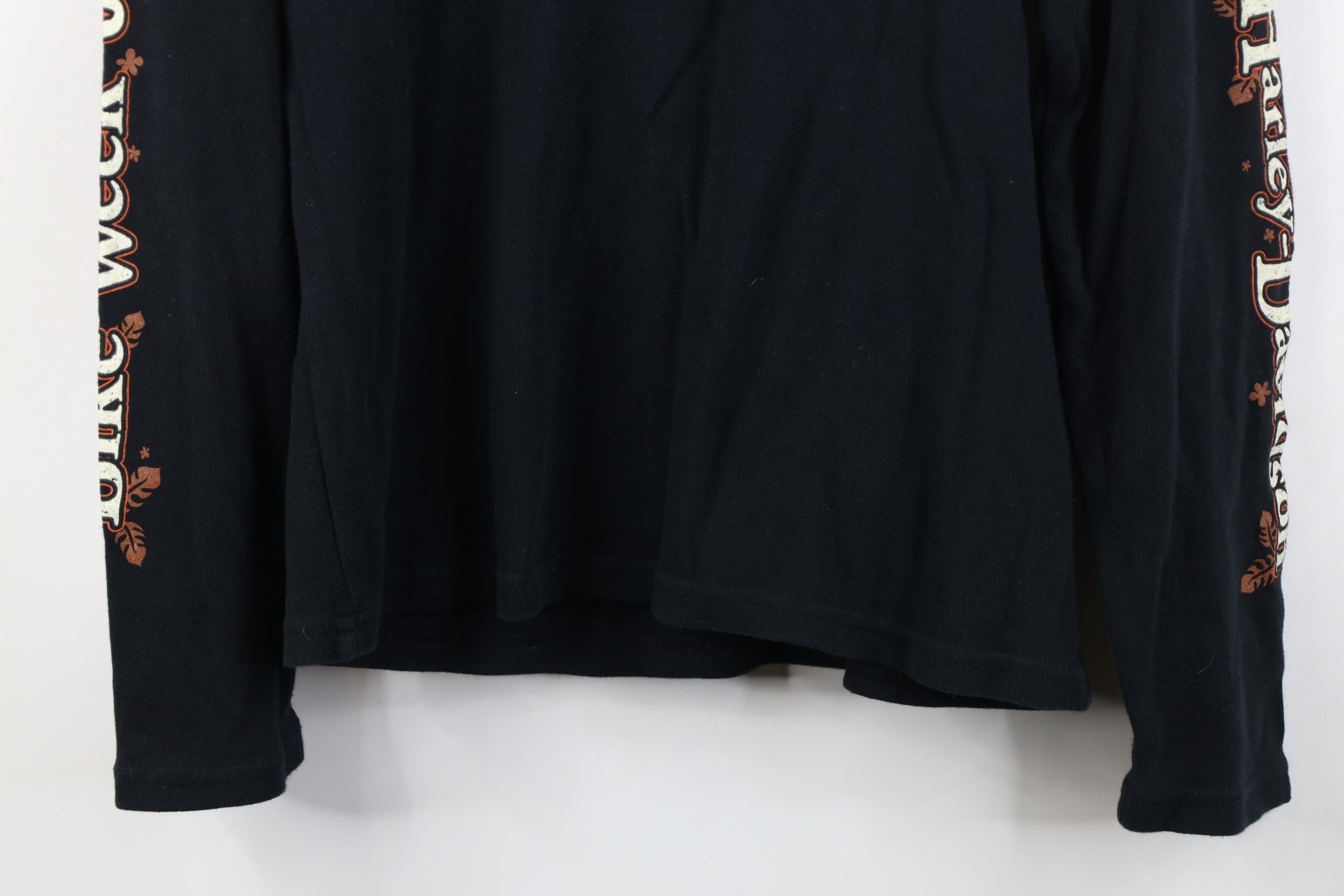 Harley Davidson Vintage Y2K 2007 Harley Davidson Week Long Sleeve T-Shirt Size L / US 10 / IT 46 - 14 Thumbnail