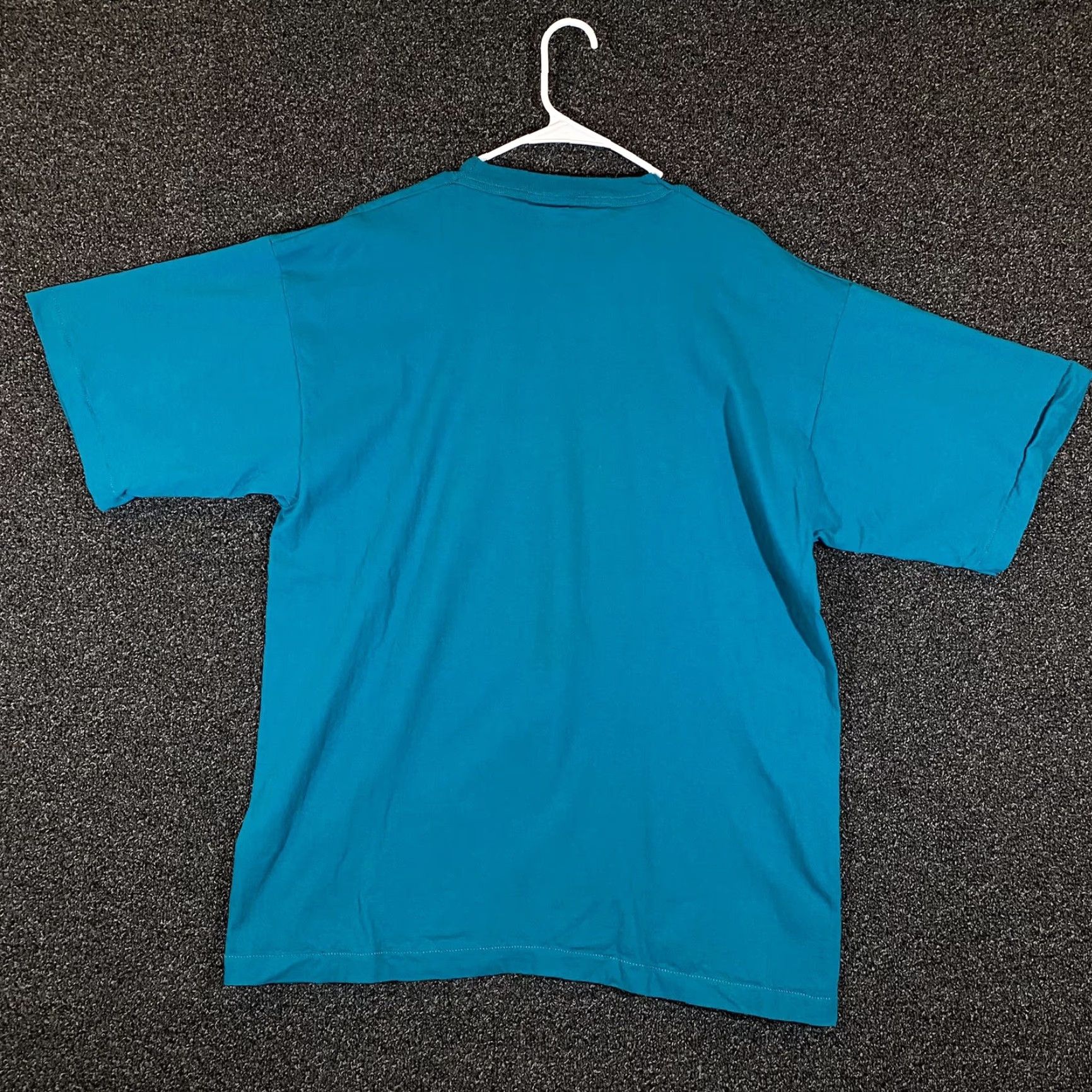 Starter VINTAGE Starter Miami Dolphins T-Shirt XL Crew Neck Men 1990s NFL Football Graphic Print Gray Cotton Shirts Mens 90s Sports Size US XL / EU 56 / 4 - 7 Thumbnail