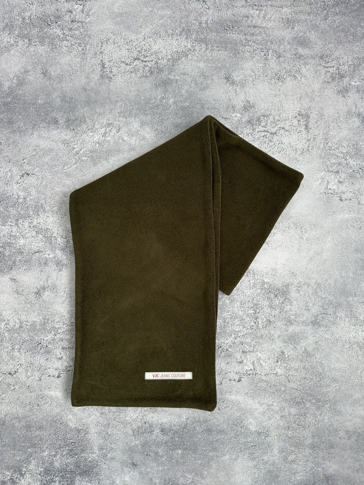 Versace Jeans Couture Vintage Versace Jeans Couture Teddy Green Scarf Muffler VJC Size ONE SIZE - 7 Thumbnail