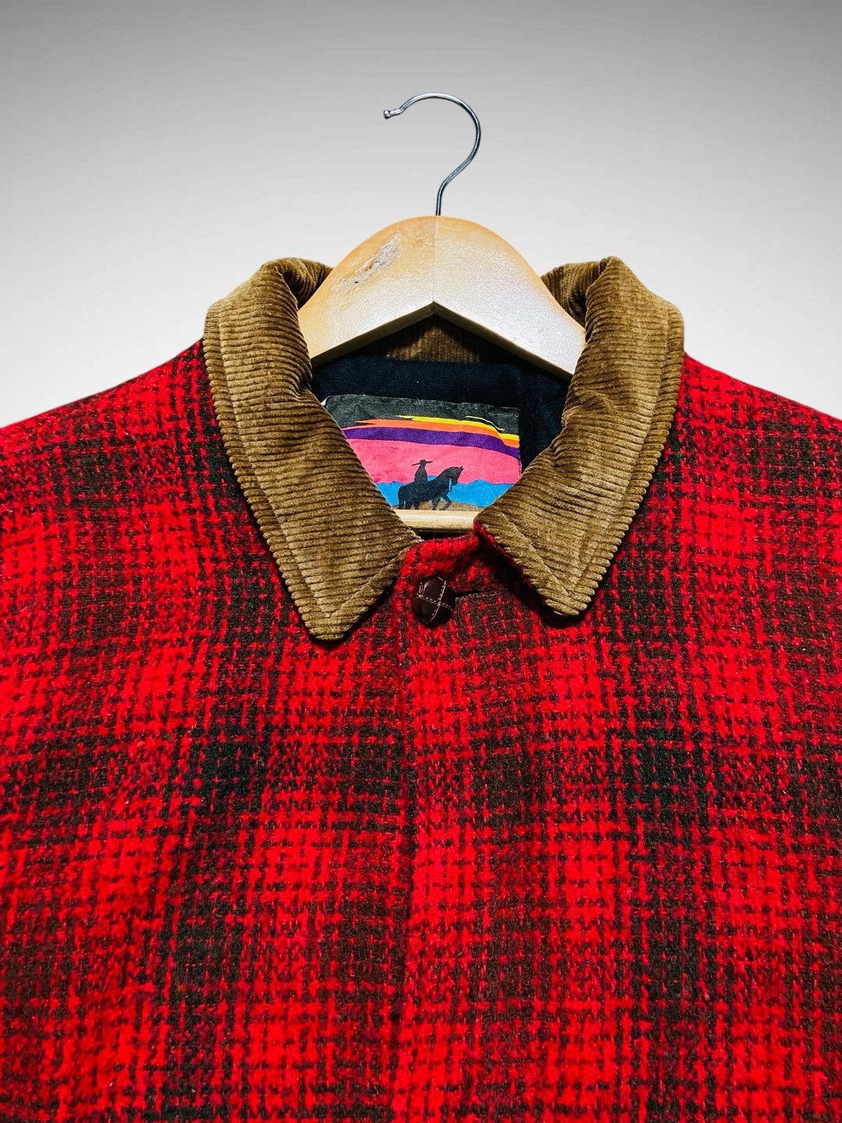Carhartt Vintage Santa Fe Trail Wool Plaid Jacket Size US L / EU 52-54 / 3 - 7 Thumbnail