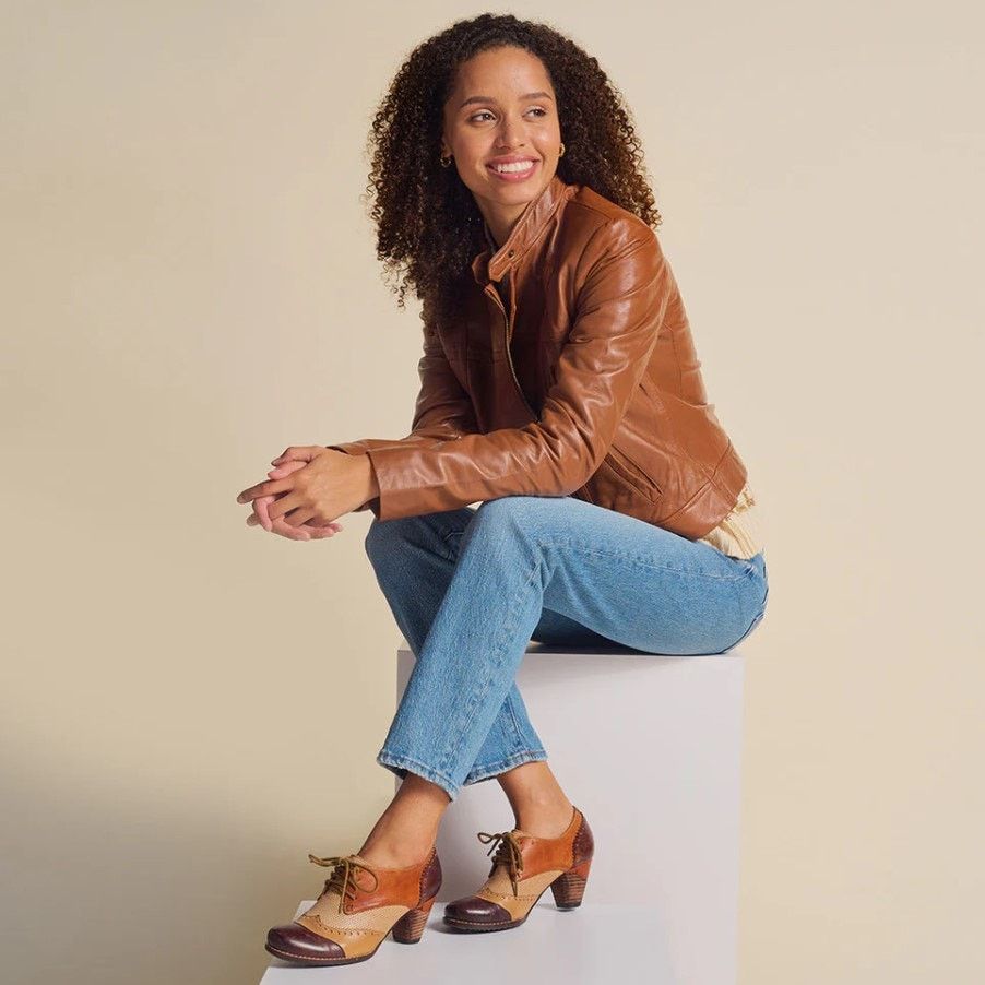 Other Spring Step L'Artist Bardot Leather Oxford Derby Size 36 Size US 5.5 / IT 35.5 - 9 Thumbnail