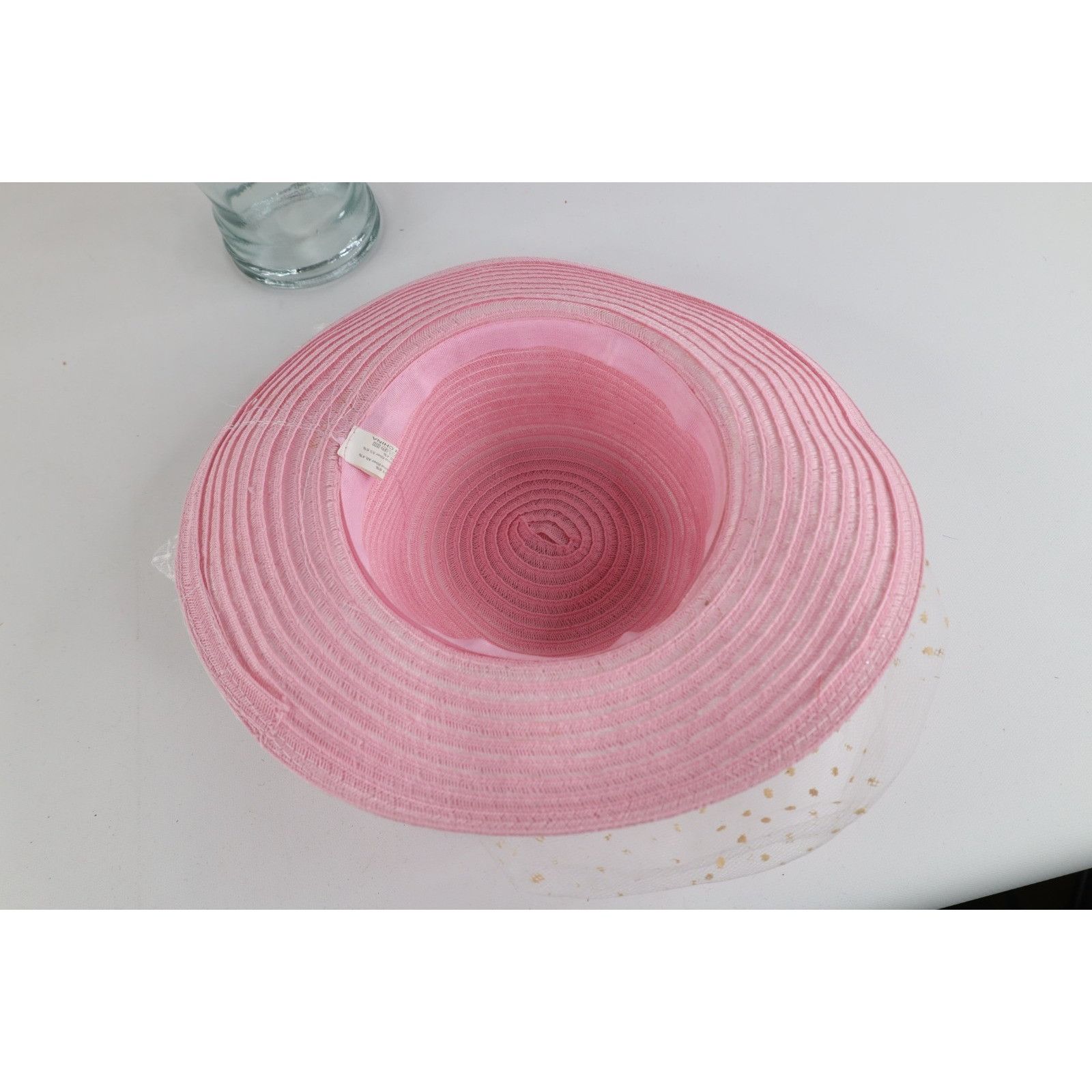 Vintage Vintage 90s Streetwear Lace Birdcage Flower Derby Church Hat Size ONE SIZE - 6 Thumbnail