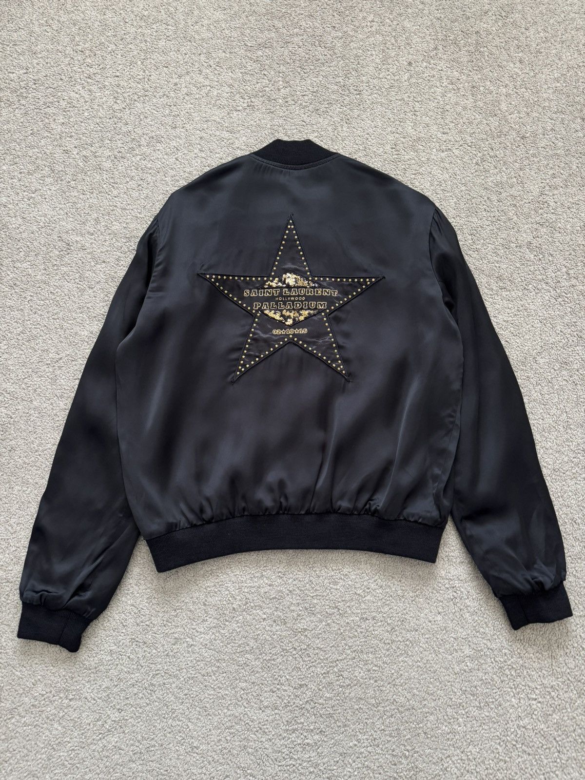 Saint Laurent Palladium ストライプジャケット サイズ48 Saint Laurent Palladium ストライプジャケット サイズ48 - メルカリ