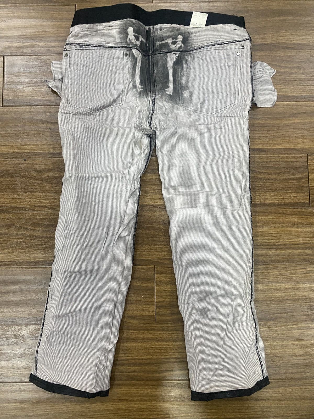 Beauty Beast KOHSHIN SATOH Crackled Jeans Size US 39 - 9 Thumbnail