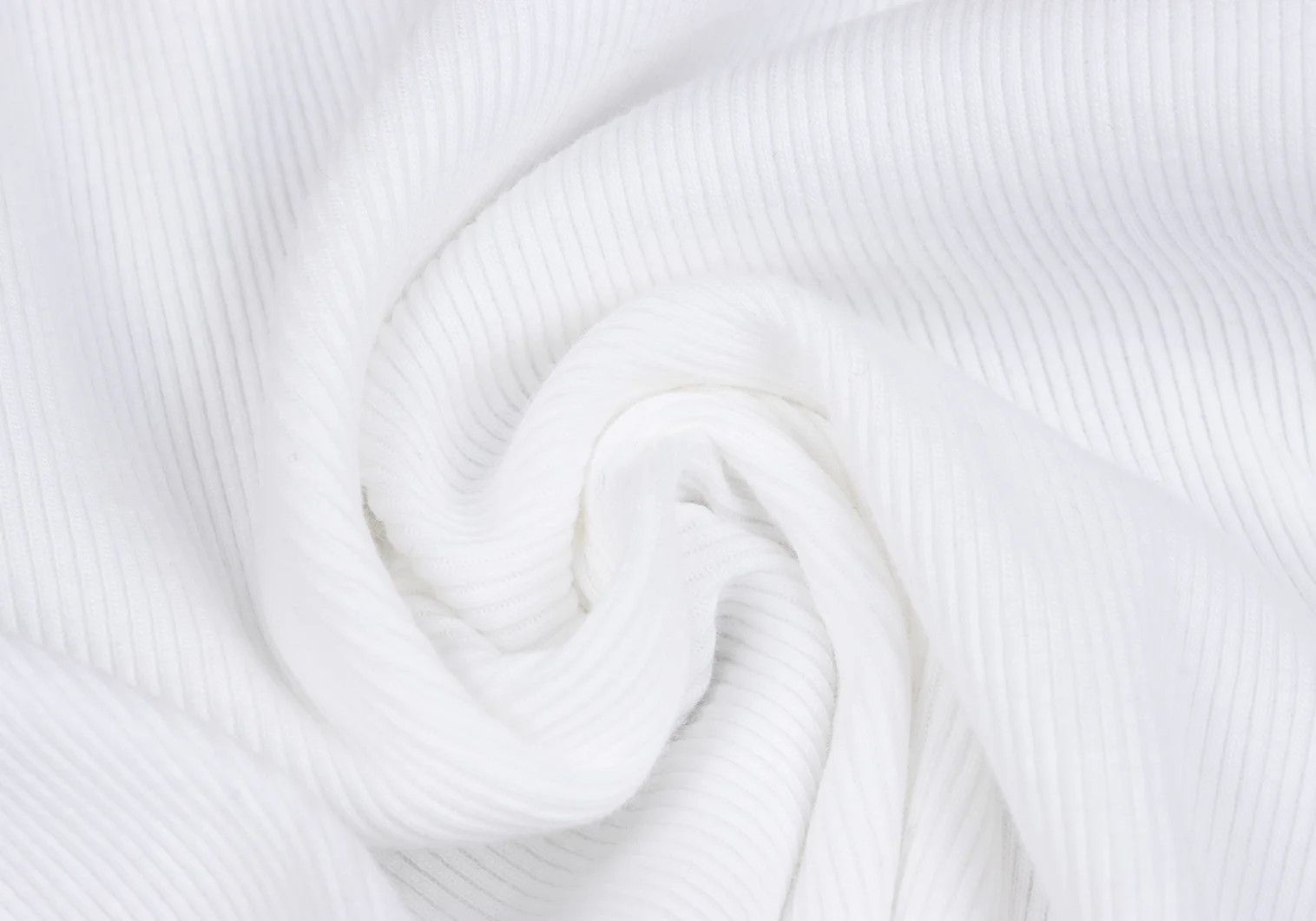 Jean Paul Gaultier Cotton Rib T-Shirt with Hem Detail in White Size US S / EU 44-46 / 1 - 17 Thumbnail
