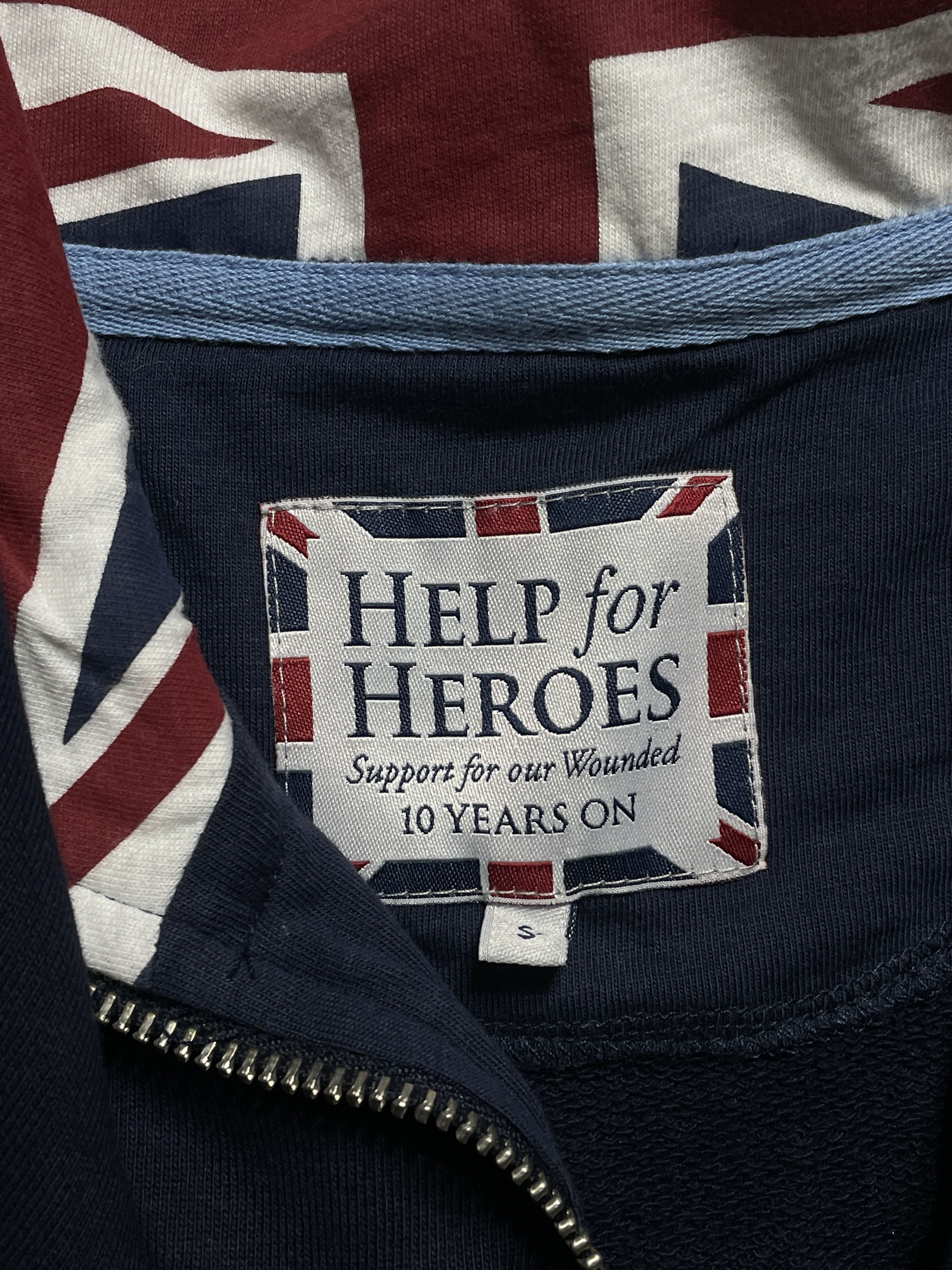 Vintage England Help for Heroes Sweatshirt Vintage Retro Rare Size US S / EU 44-46 / 1 - 3 Thumbnail