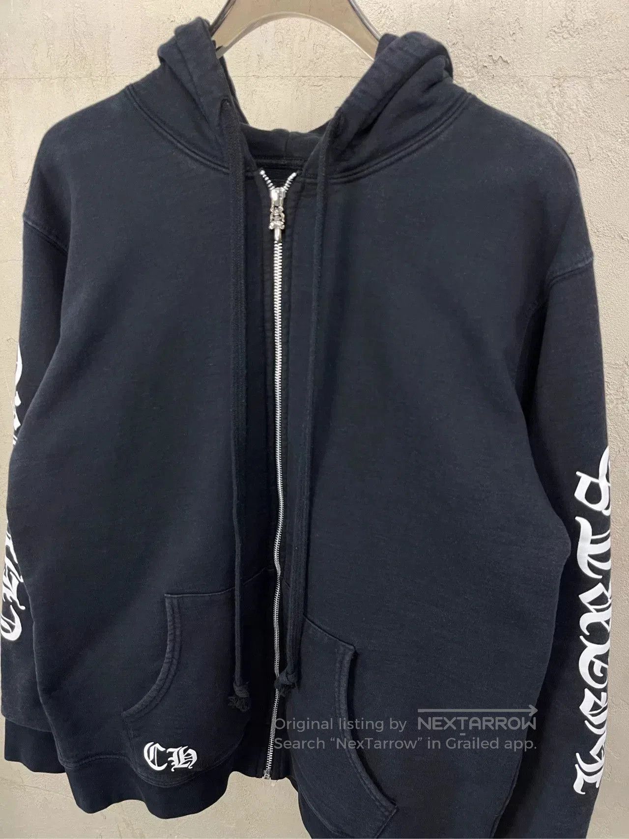 Chrome Hearts Chrome Hearts Black Zip Hoodie Sweatshirt. Size US XXL / EU 58 / 5 - 2 Thumbnail