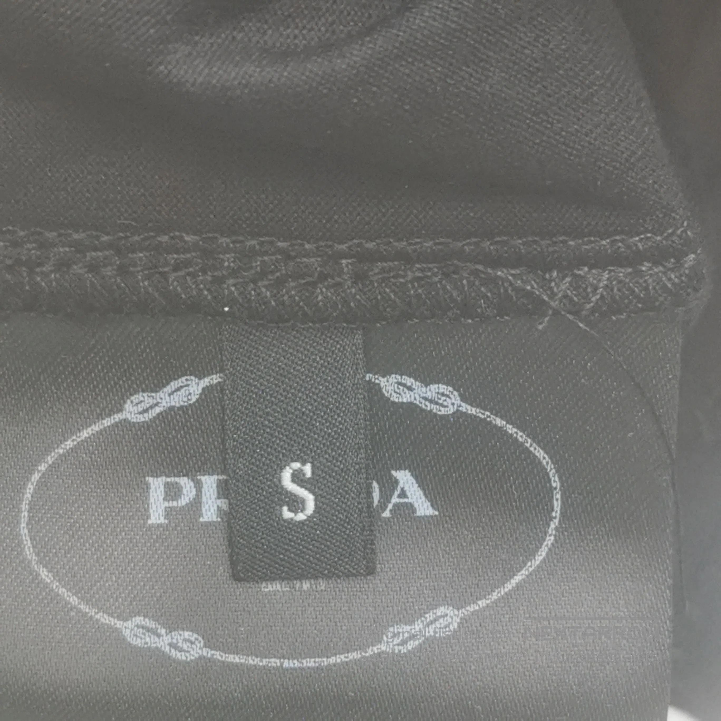 Prada Prada Black Cotton Long Sleeve Top with Triangle Detail . Size S / US 4 / IT 40 - 7 Thumbnail