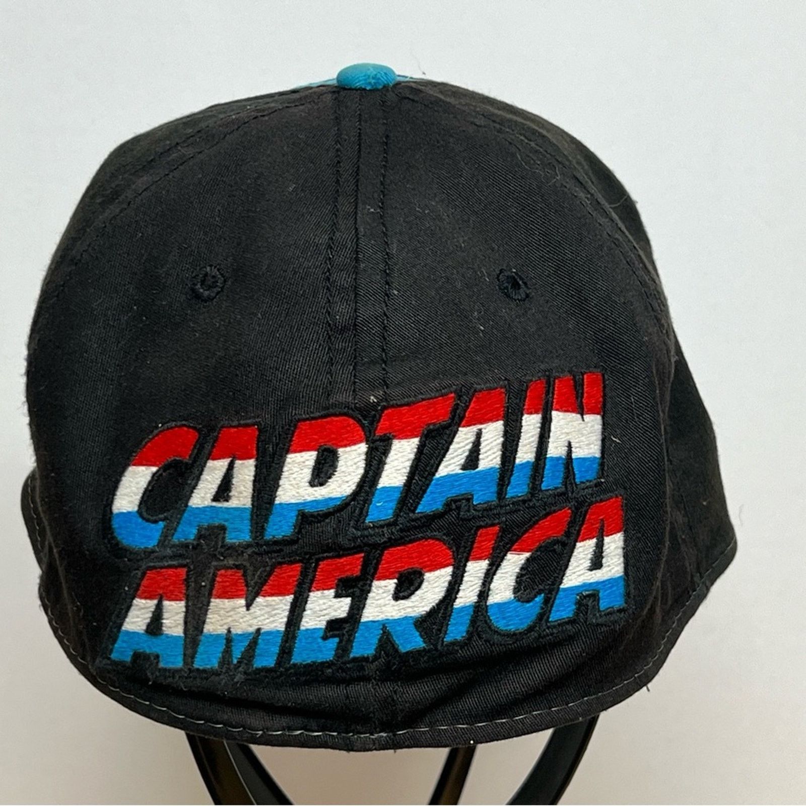 Marvel Comics Vintage Captain America Marvel Comics Fitted Baseball Hat Size ONE SIZE - 3 Thumbnail