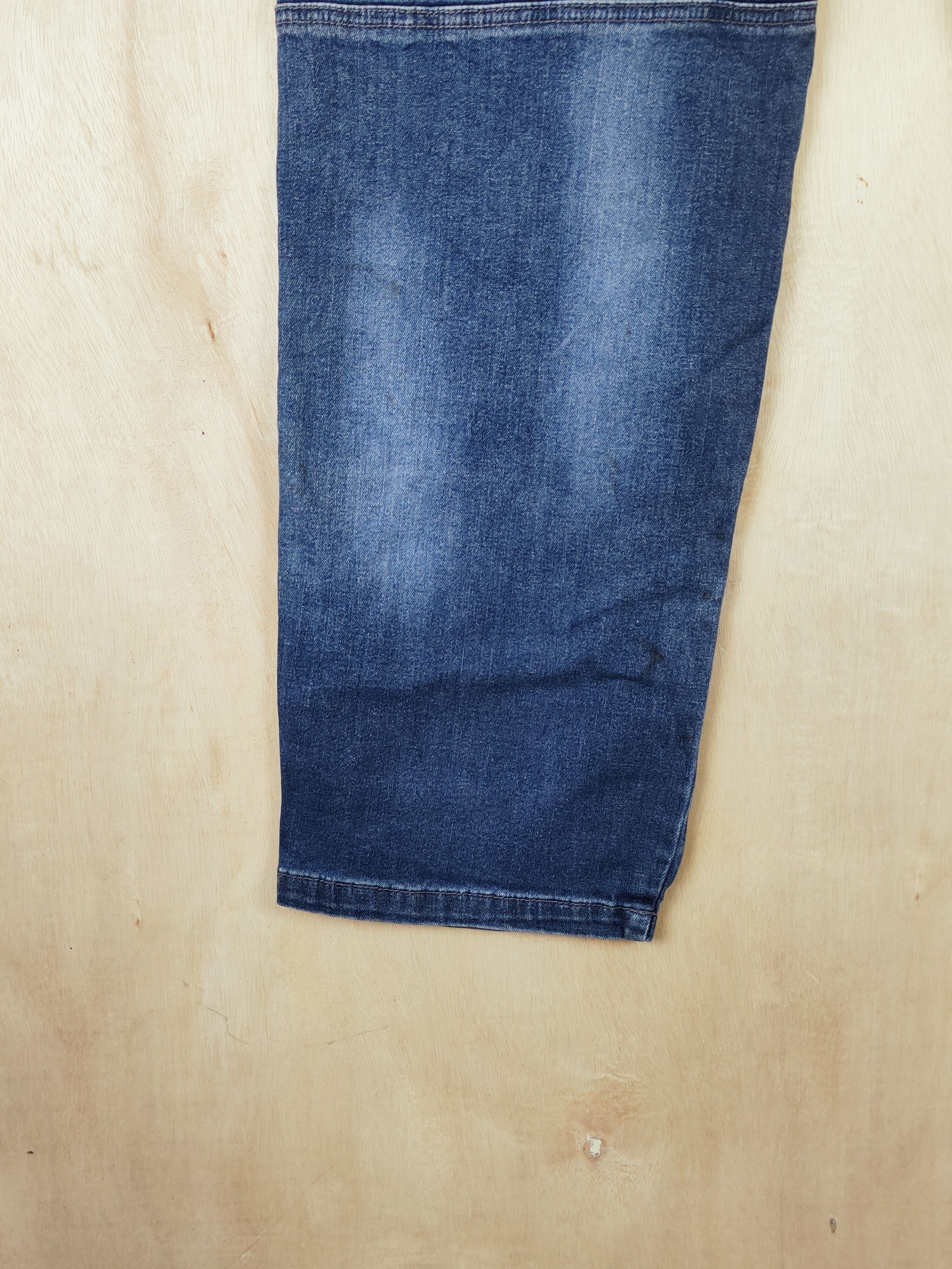 Japanese Brand BlueB Blue Distressed vintage Ripped Jeans #S2527 Size US 38 / EU 54 - 13 Thumbnail