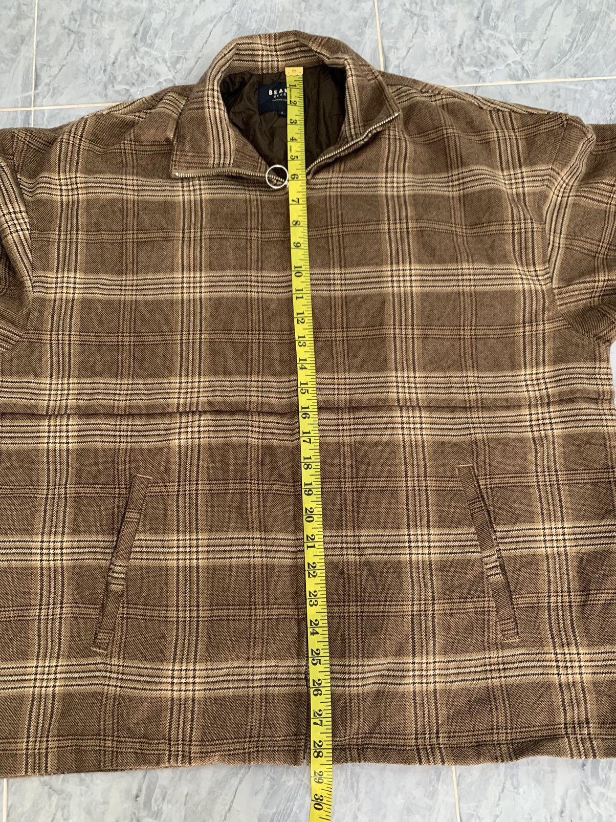 Beams Plus Steals Beams Heart Checkered Style Zipper Jacket Size US L / EU 52-54 / 3 - 9 Thumbnail