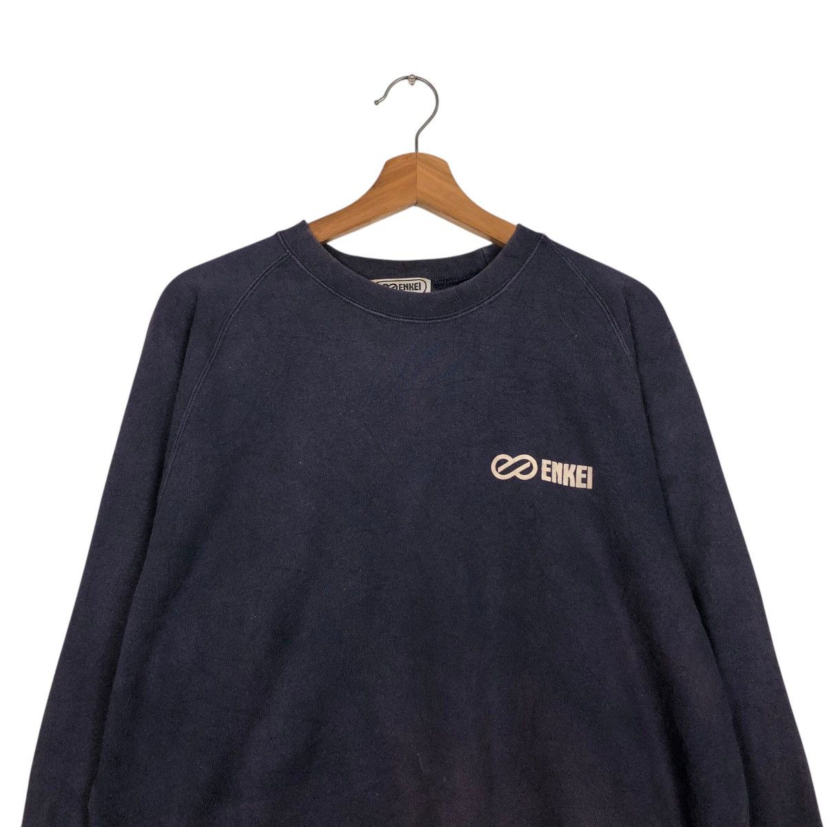 Vintage 📌Vintage Sweatshirt Racing Enkei Big Logo Issey Miyake Size US L / EU 52-54 / 3 - 4 Thumbnail