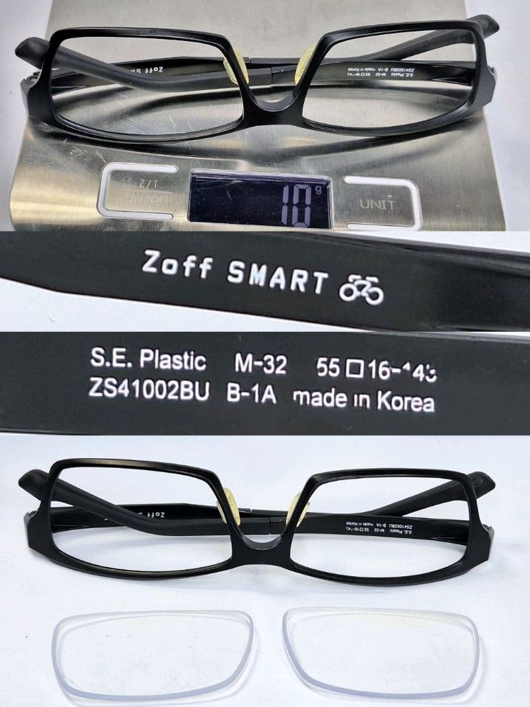Other Zoff SMART Regular ZS41002BU Ultralight 10g Ultem MatteBlack Size ONE SIZE - 6 Thumbnail