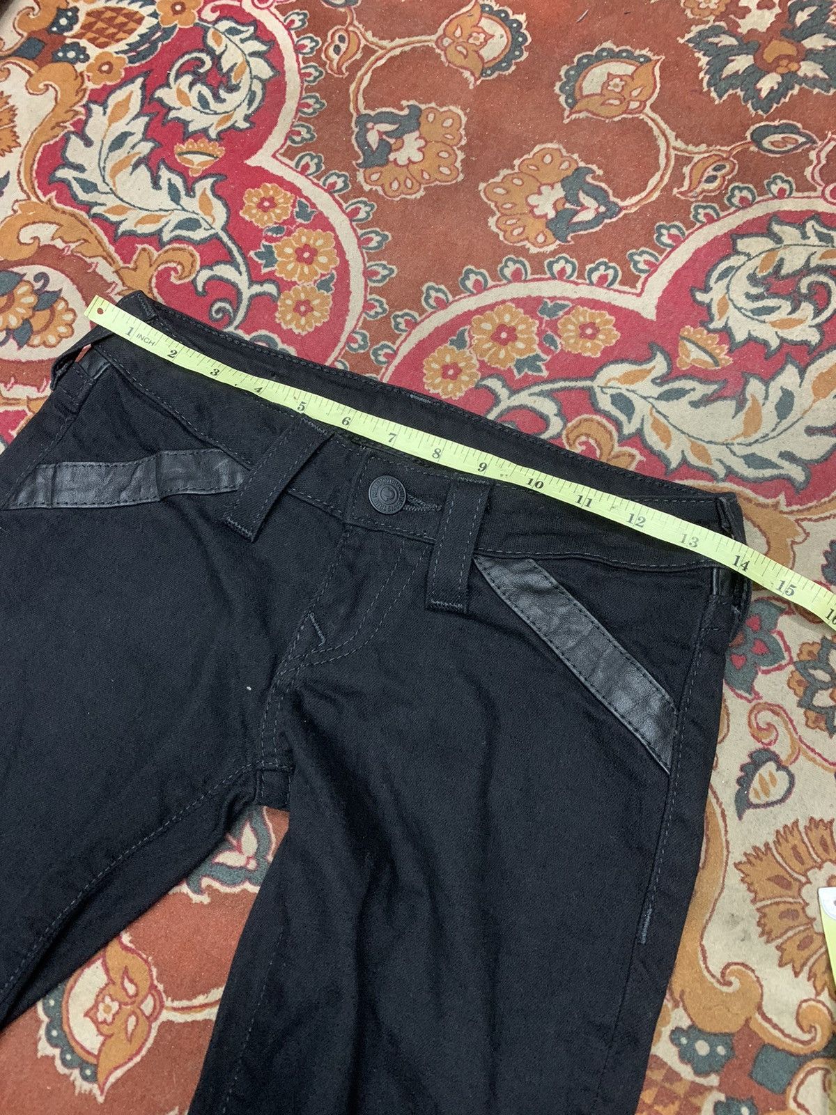 Hysteric Glamour × If Six Was Nine × Japanese Brand True religion black leather Size 25" / US 0 / IT 36 - 10 Thumbnail