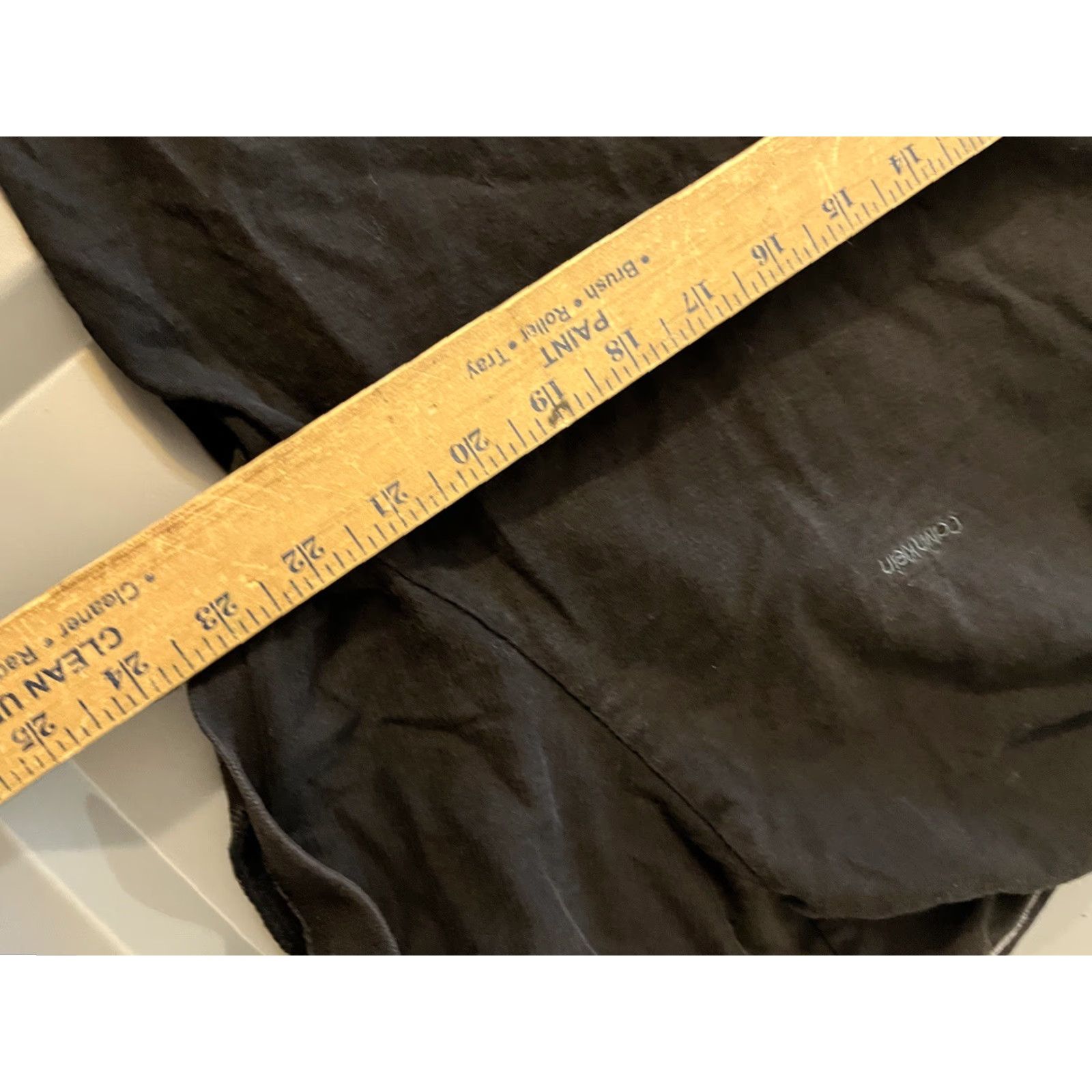 Calvin Klein Calvin Klein Polo Shirt Short Sleeve Mens XXL Black Solid Knit Cotton Reg Fit 2XL Logo Classic Modern Sports Shirt Size US XXL / EU 58 / 5 - 5 Thumbnail