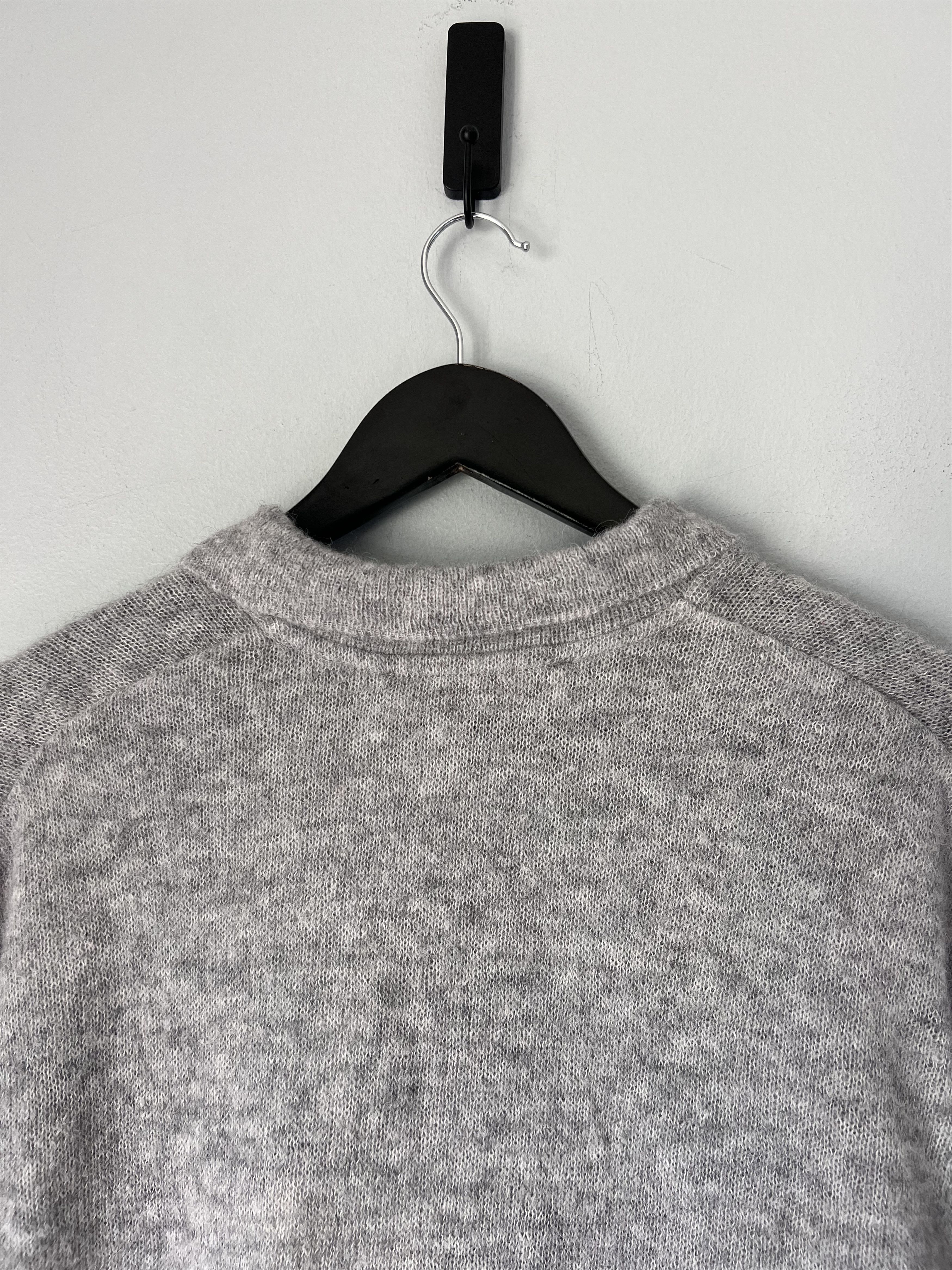 Our Legacy Our Legacy Evening Polo in Dust Melange Fuzzy Alpaca Size US L / EU 52-54 / 3 - 6 Thumbnail