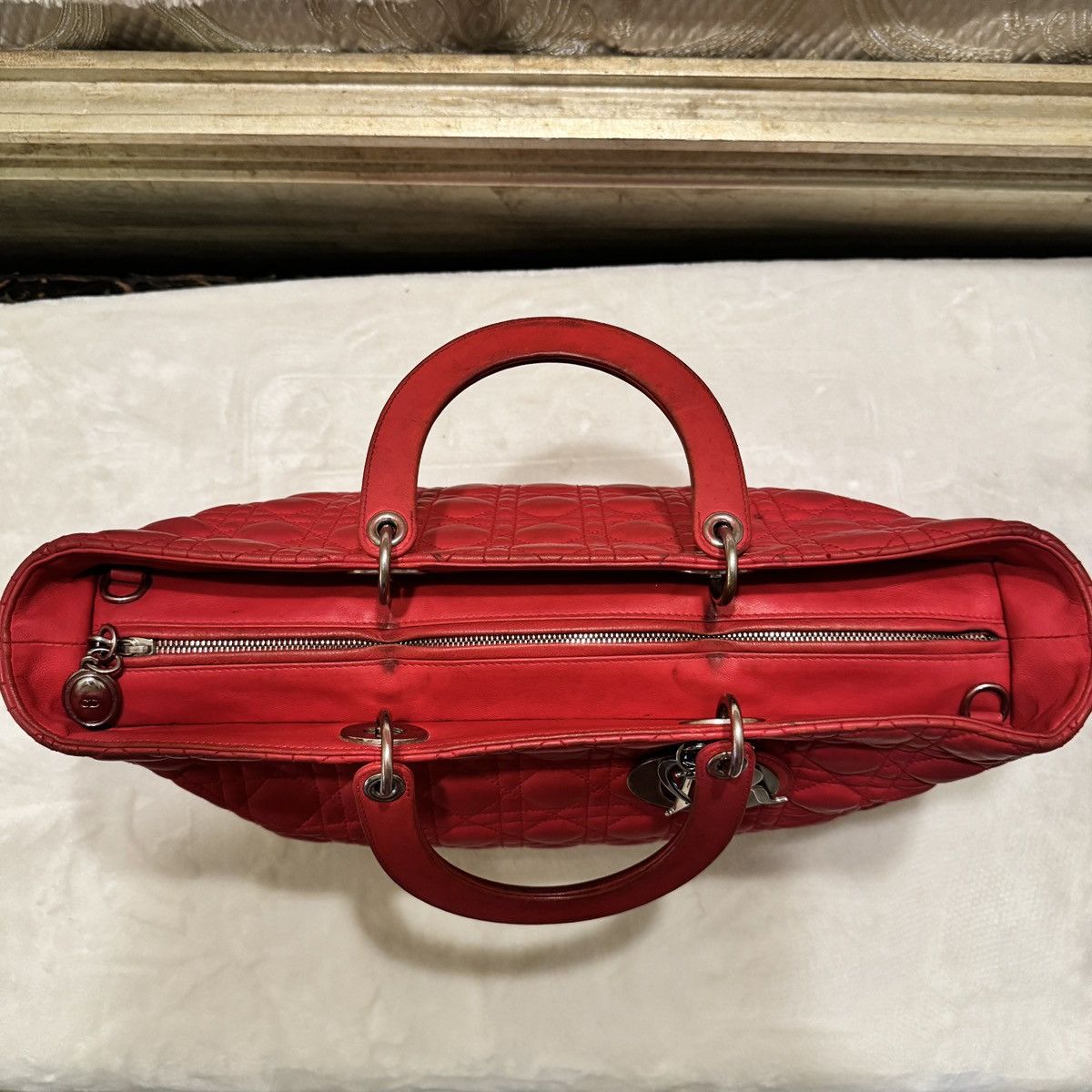 Dior Dior “Lady Dior” Large Handbag Size ONE SIZE - 5 Thumbnail