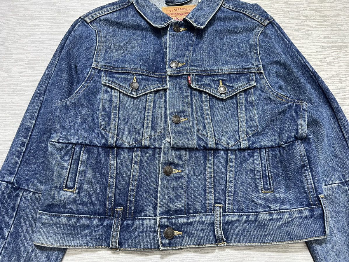 Levi's × Vetements Vetements - Levi’s - S/S 17 - Reworked Cropped Denim Jacket Size S / US 4 / IT 40 - 8 Thumbnail