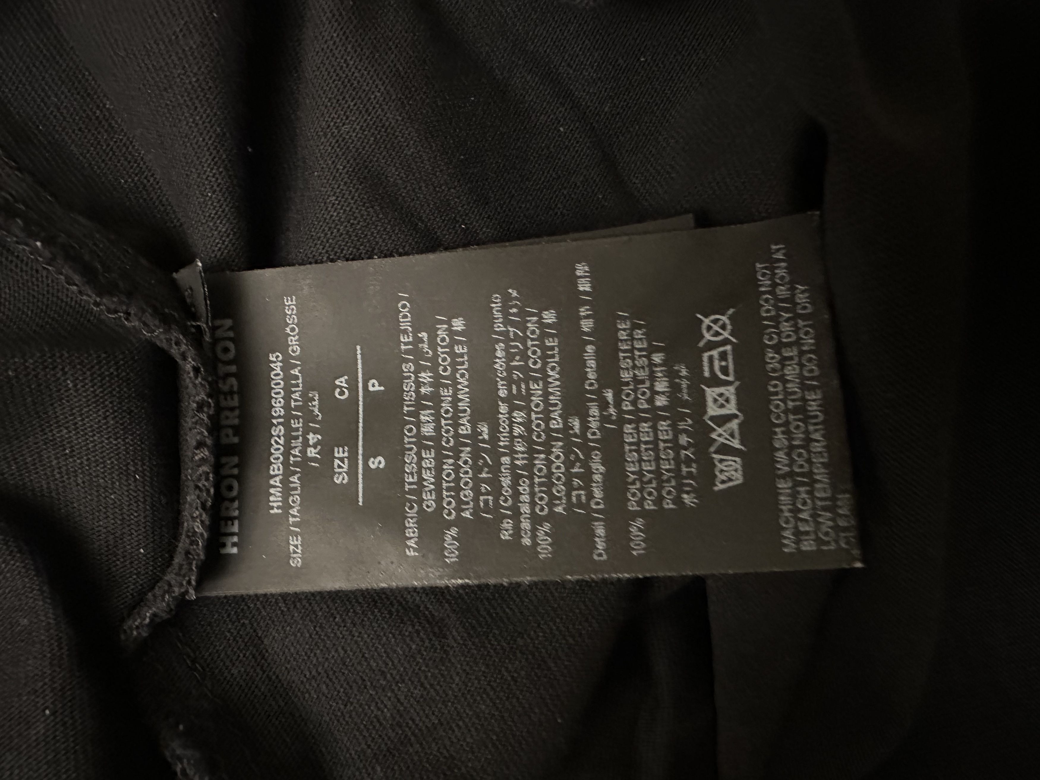 Heron Preston Heron Preston CTNMB Motif MockNeck Long Sleeve Size US S / EU 44-46 / 1 - 6 Thumbnail