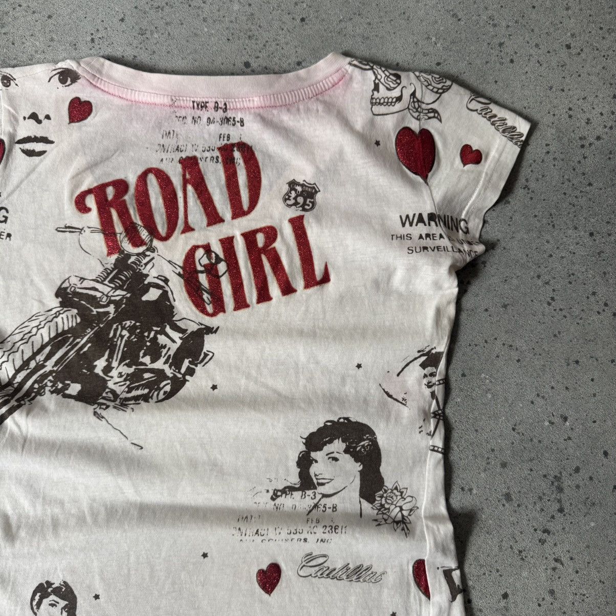 Hysteric Glamour Amazing Y2K Sexy Lady Printed Vintage T-Shirt Size S / US 4 / IT 40 - 8 Thumbnail