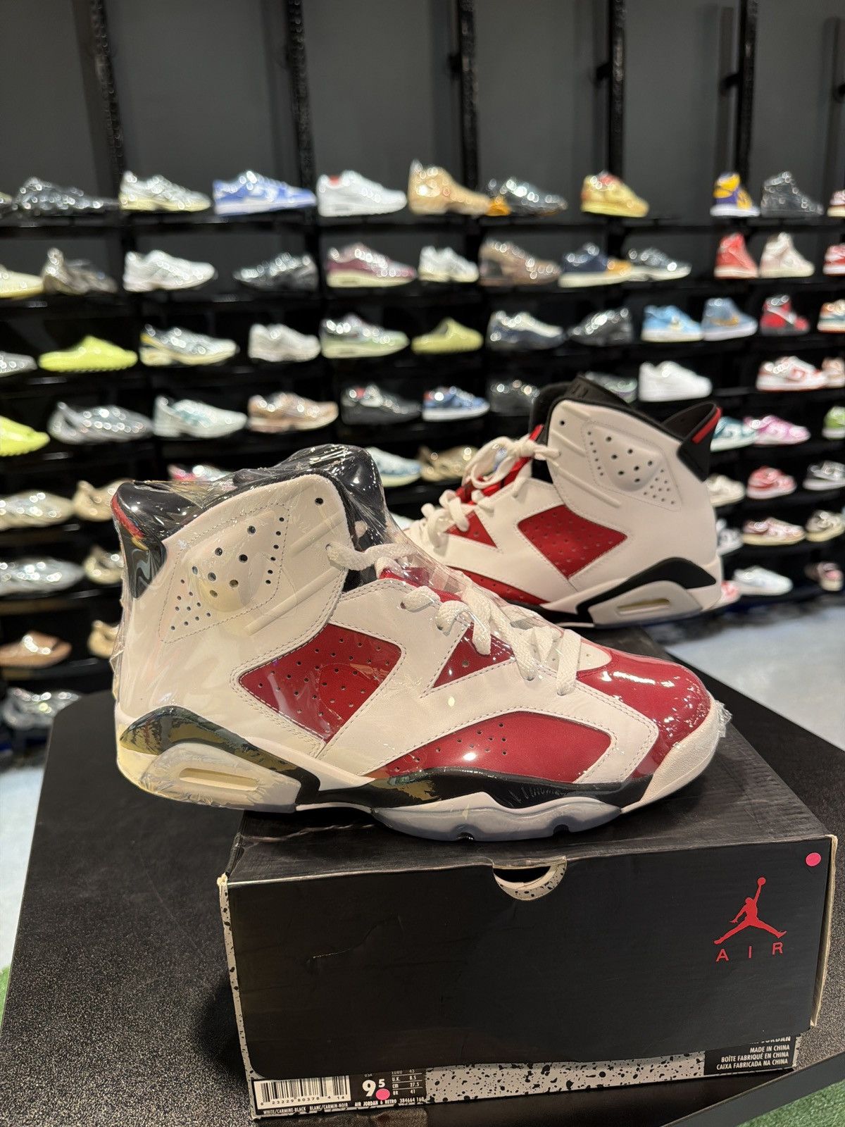 Jordan Brand Jordan 6 Carmine 2014 Size-9.5 Brand New Quick Ship Size US 9.5 / EU 42-43 - 1 Thumbnail