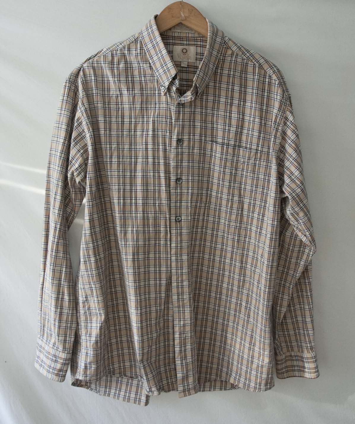 Viyella Viyella Shirt Flannel Made in Canada Size XL Plaid Size US XL / EU 56 / 4 - 2 Thumbnail