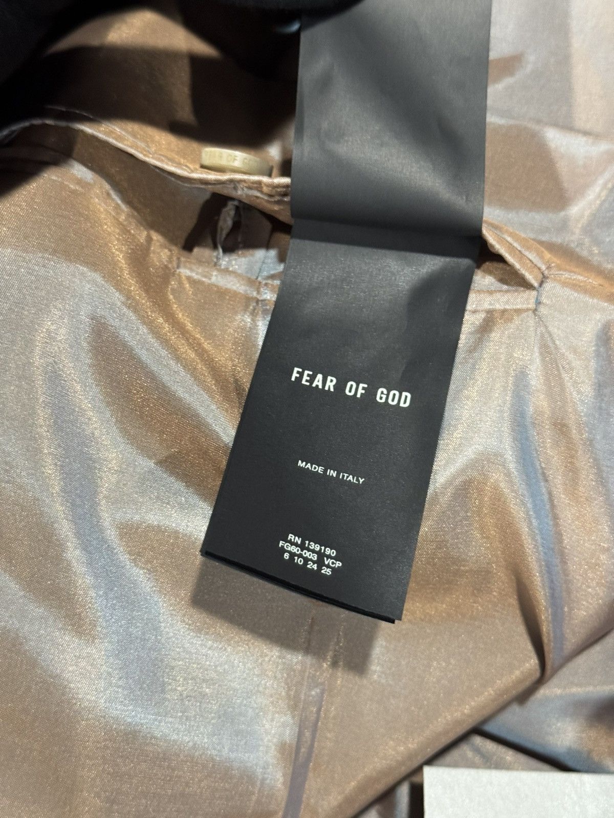 Fear of God Fear of God 7th Collection California Double Breasted Blazer Size 52R - 11 Thumbnail