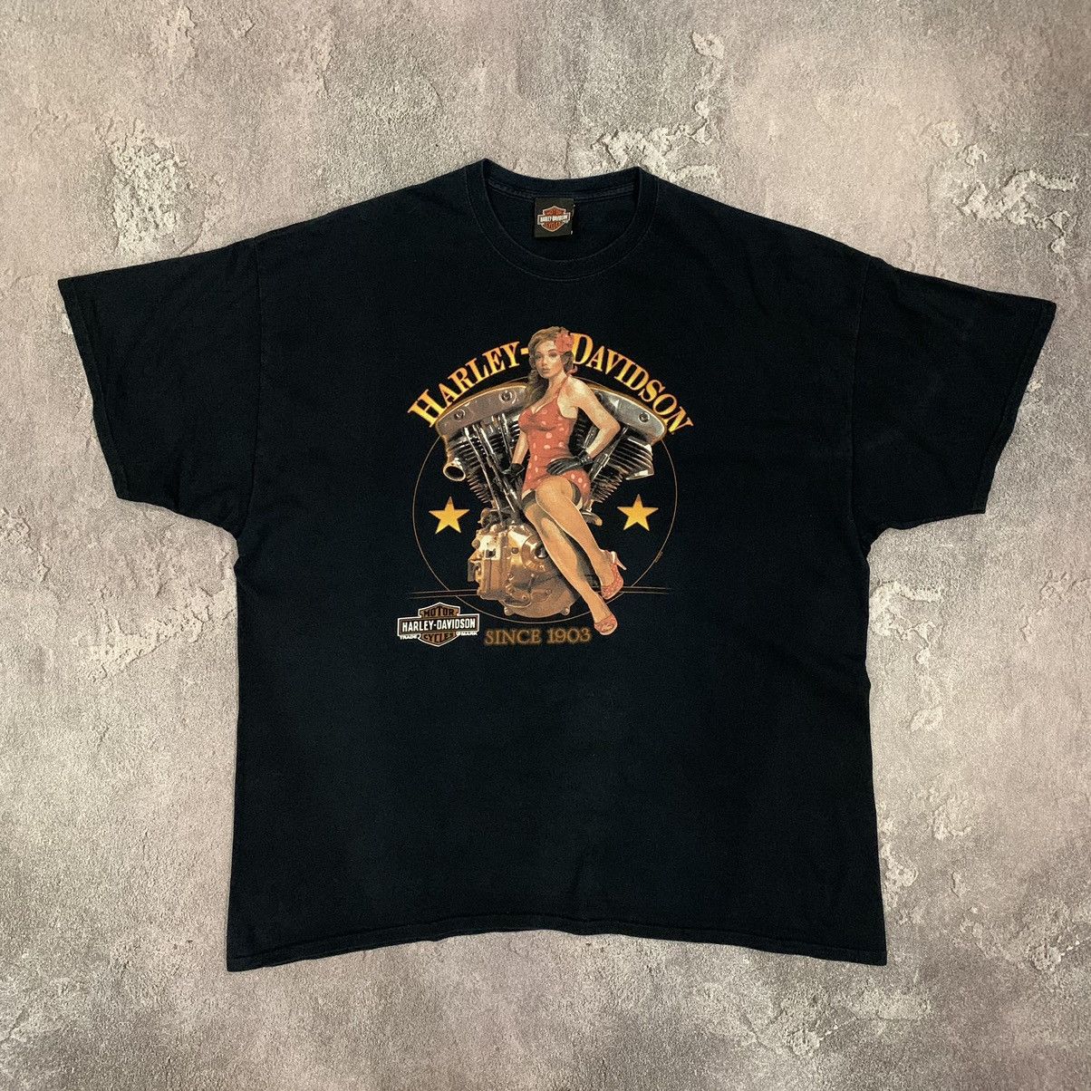 Bravado × Harley Davidson × Vintage HARLEY Davidson Vintage T shirt Size XL Size US XL / EU 56 / 4 - 2 Thumbnail