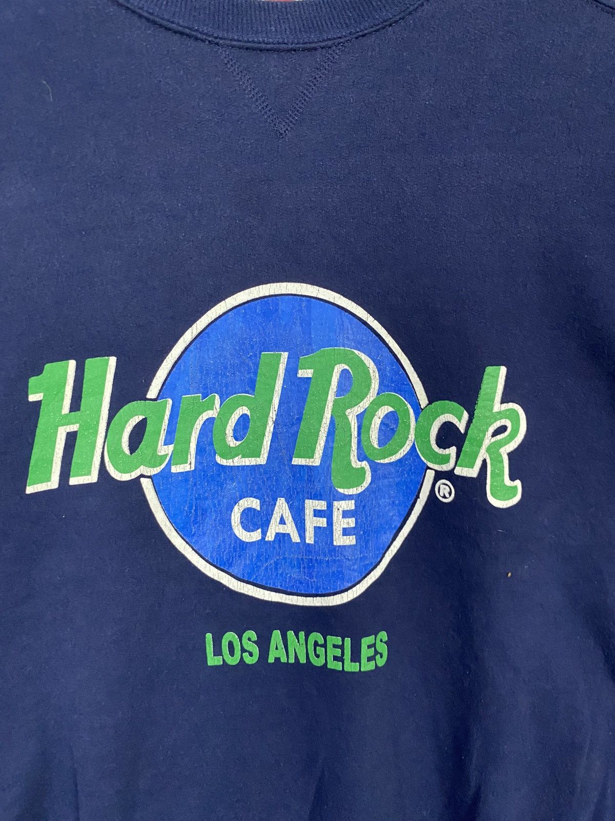 Hard Rock Cafe Vintage 90s hard rock cafe los angeles sweatshirt crewneck Size US L / EU 52-54 / 3 - 7 Thumbnail