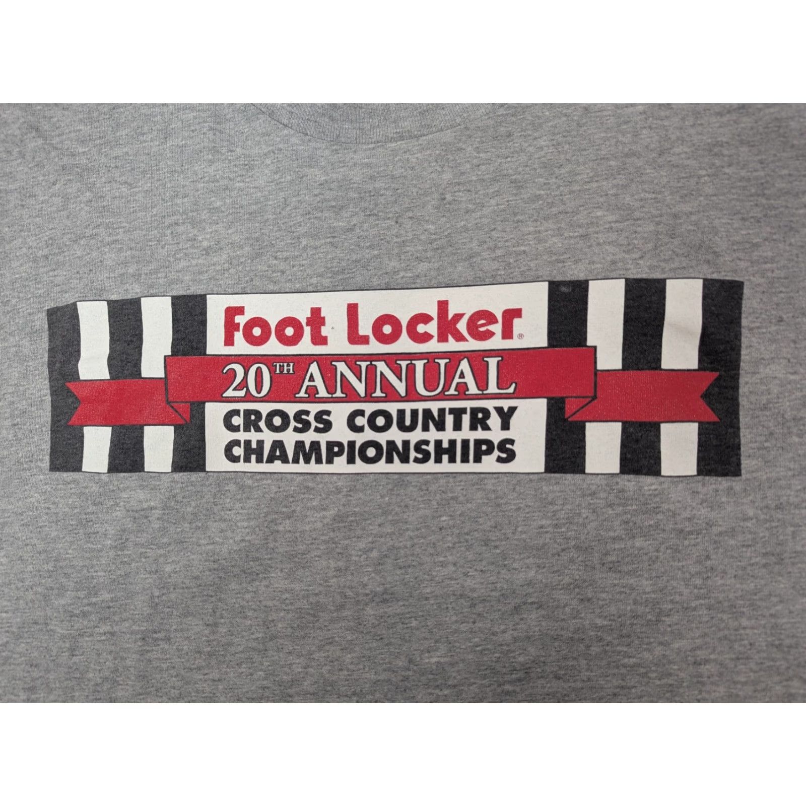 Adidas VINTAGE adidas Shirt Unisex Adults XL Gray 90s Cross Country Championships Logo Double-Sided Limited Edition Size US XL / EU 56 / 4 - 2 Thumbnail