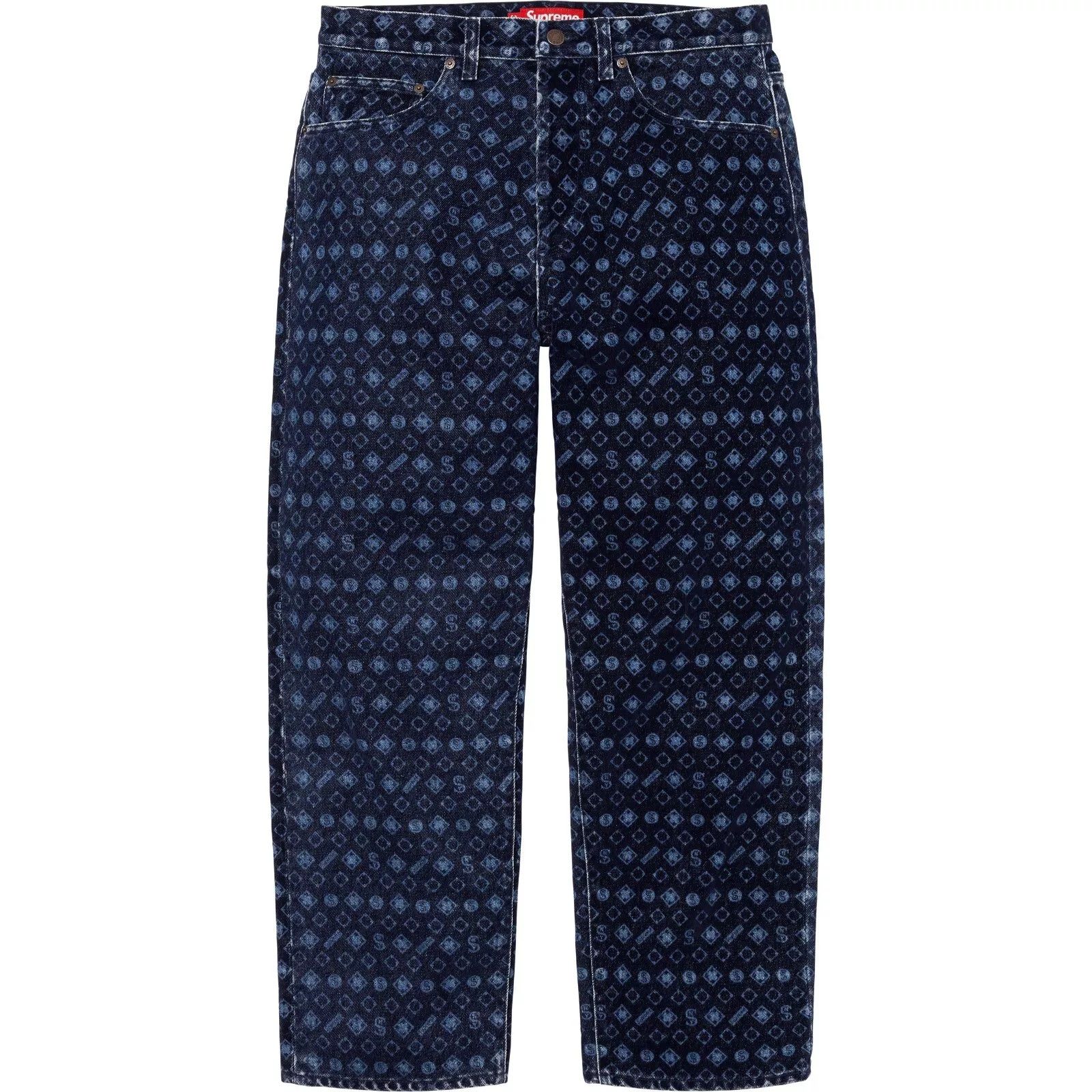 Supreme Supreme Radial Embroidered Loose Fit Jean | Grailed