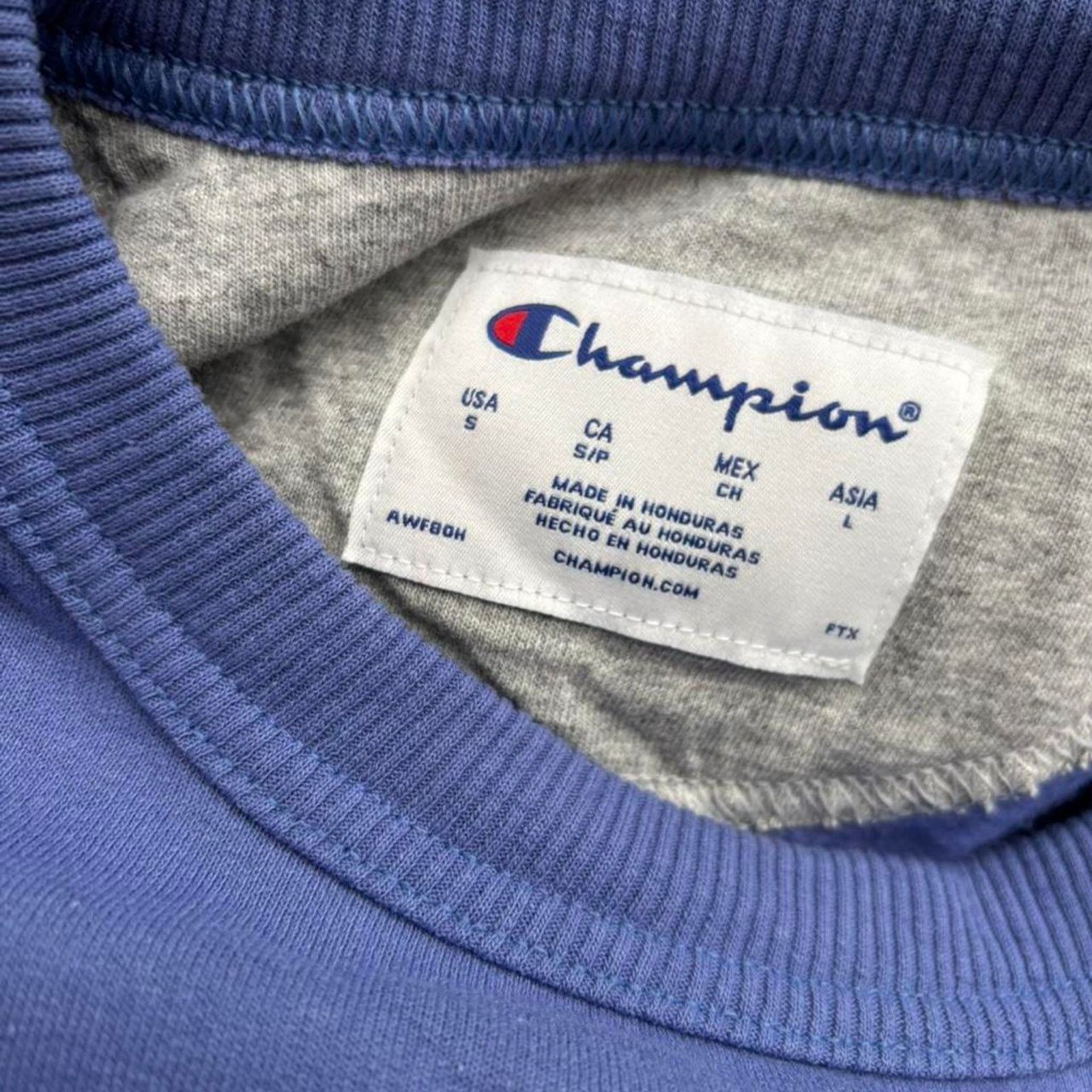 Champion Blue champion crewneck sweatshirt champion Size US S / EU 44-46 / 1 - 3 Thumbnail