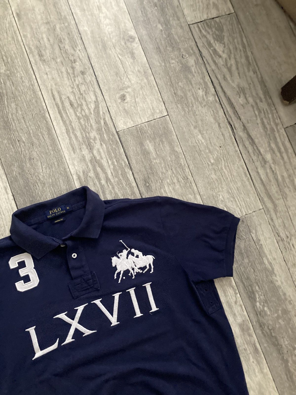 Polo Ralph Lauren × Vintage Vintage Ralph Lauren polo t-shirt tee chief keef XL Y2k drip Size US XL / EU 56 / 4 - 3 Thumbnail