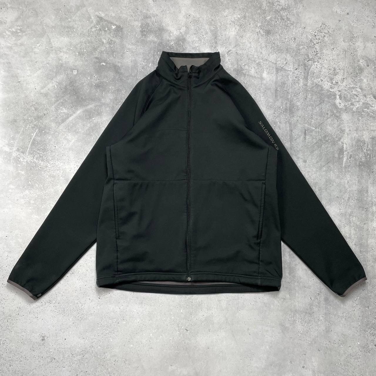 Salomon Salomon Soft Shell Full Zip Up Jacket Black Size XL Size US XL / EU 56 / 4 - 1 Thumbnail