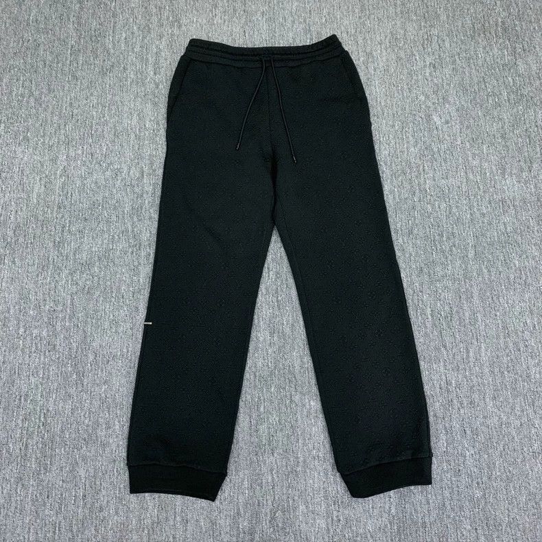 Louis Vuitton Louis Vuitton size l Black dark print and full print slacks Size US 28 / EU 44 - 1 Thumbnail