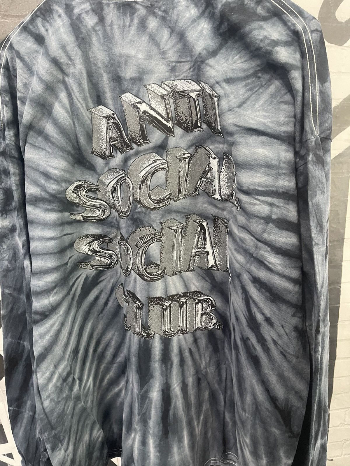 Anti Social Social Club × Designer ‼️ ASSC Anti Social Club Not Fair Tie Dye Long Sleeve XXL ‼️ Size US XXL / EU 58 / 5 - 9 Thumbnail