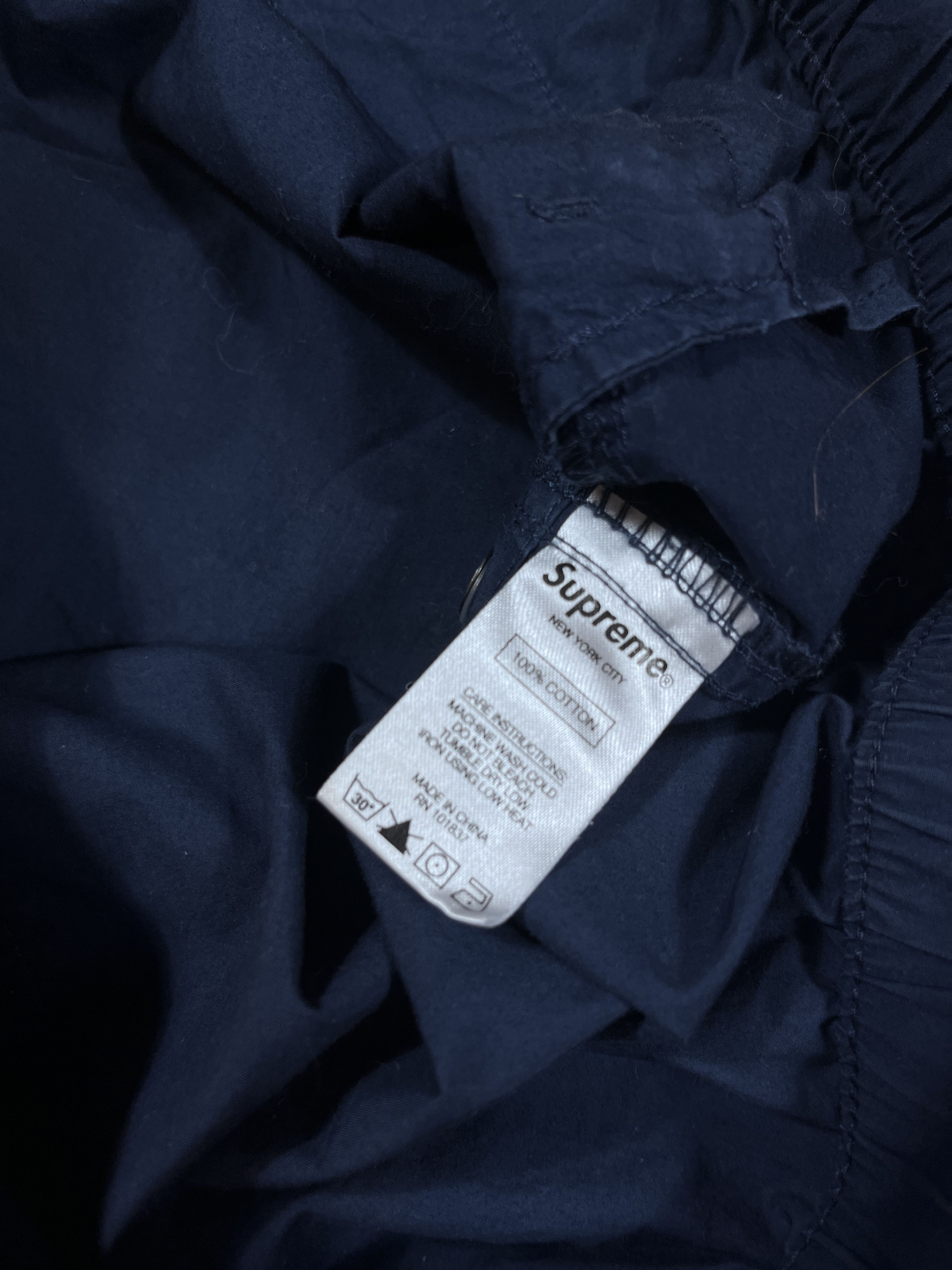 Supreme Supreme Cargo Pants Dark Blue Big Logo Multipocket Size US 32 / EU 48 - 12 Thumbnail