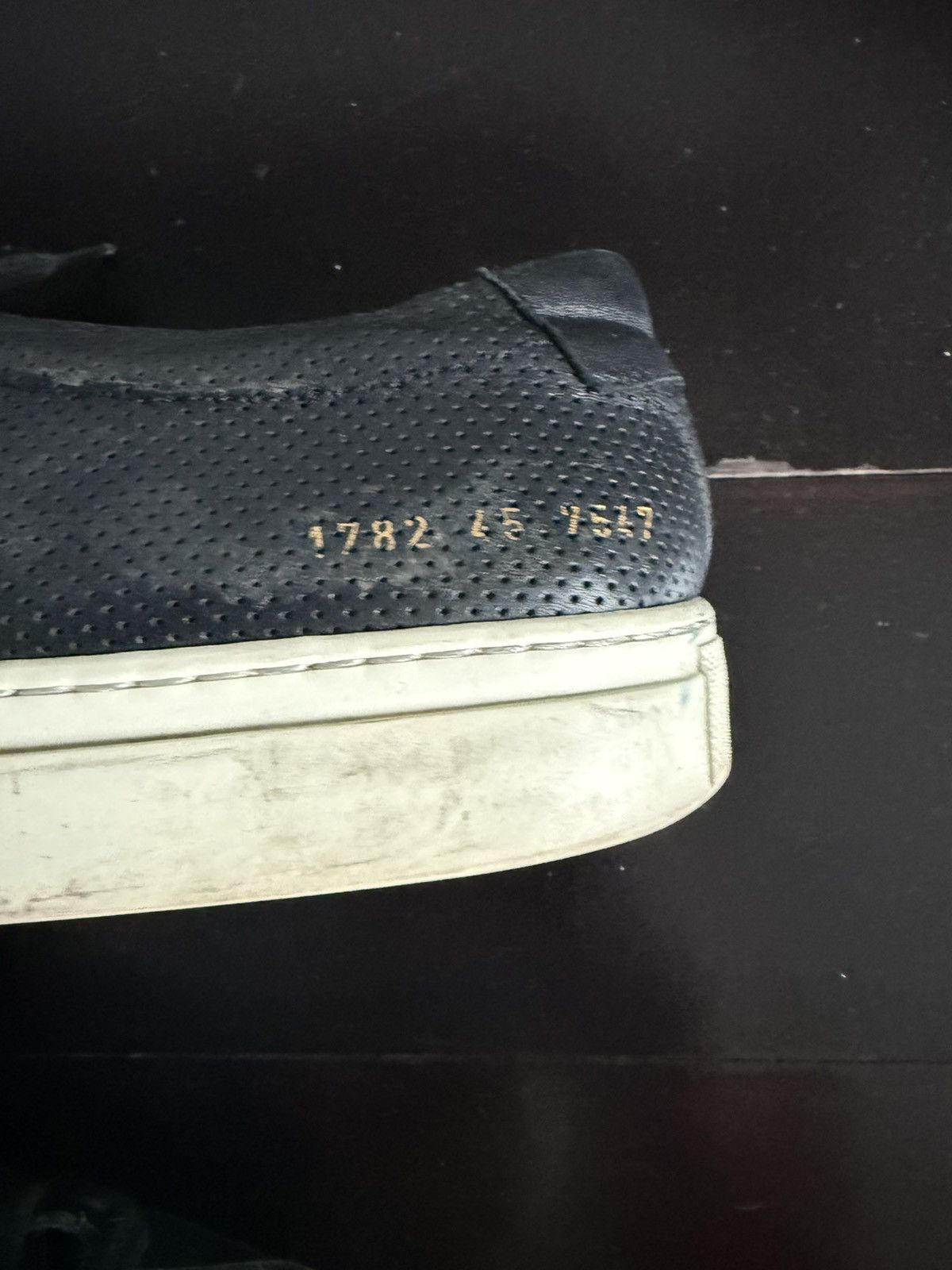 Common Projects Common Projects Achilles Low Perforated Size US 12 / EU 45 - 5 Thumbnail