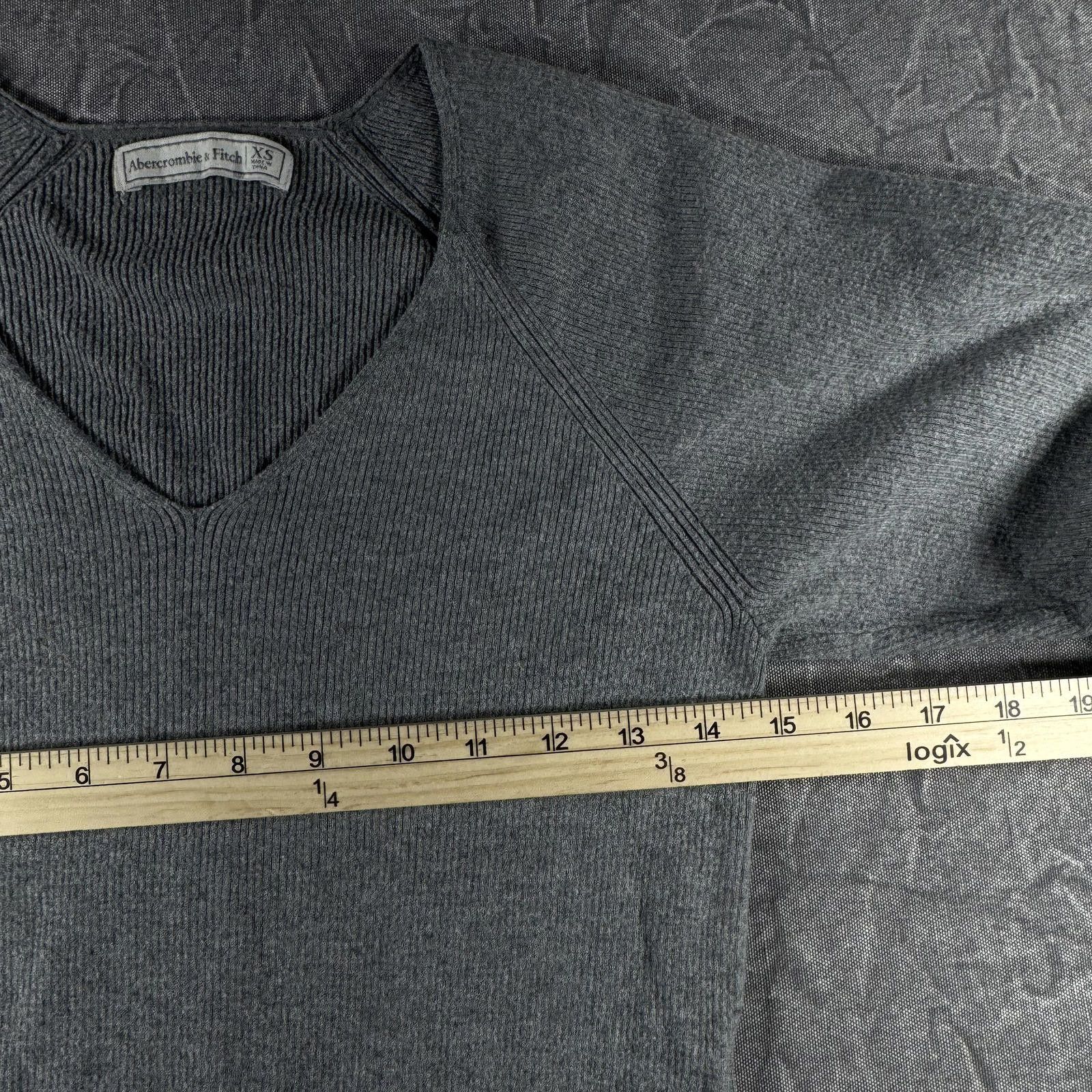 Abercrombie & Fitch Abercrombie Sweater Women's XS Gray Size XS / US 0-2 / IT 36-38 - 3 Thumbnail