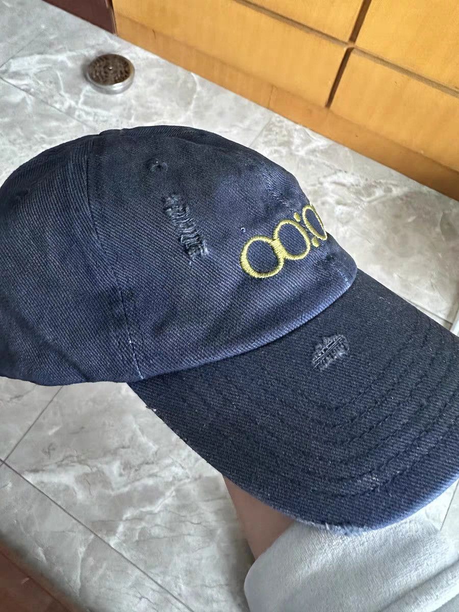Other Gasoline Blue Distressed Baseball Cap Size ONE SIZE - 2 Thumbnail