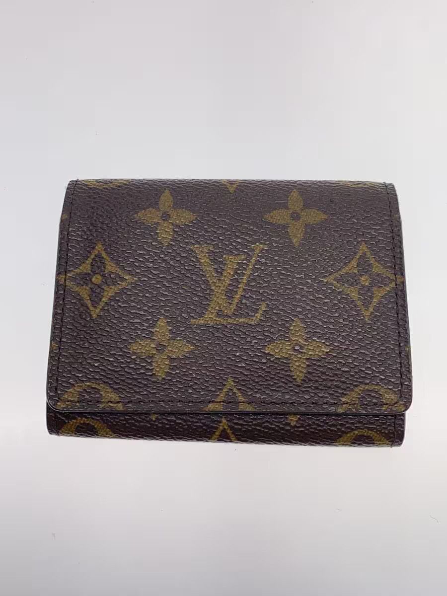 Louis Vuitton Louis Vuitton Monogram Canvas Envelope Carte de Visite Brown Size ONE SIZE - 1 Thumbnail