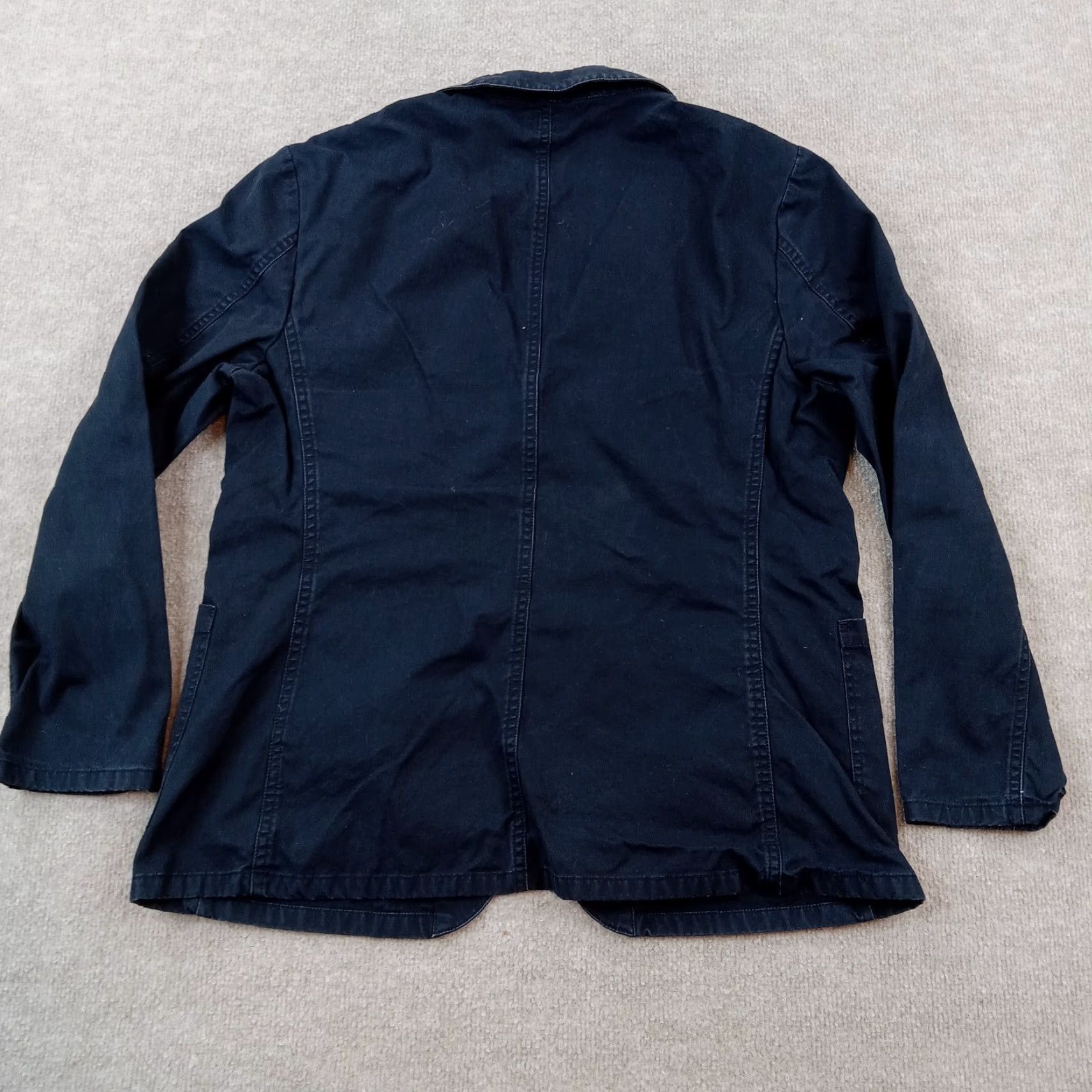 J.Crew J.Crew Womens Large Blue Long Sleeve Button Front Casual Jacket Size L / US 10 / IT 46 - 7 Thumbnail