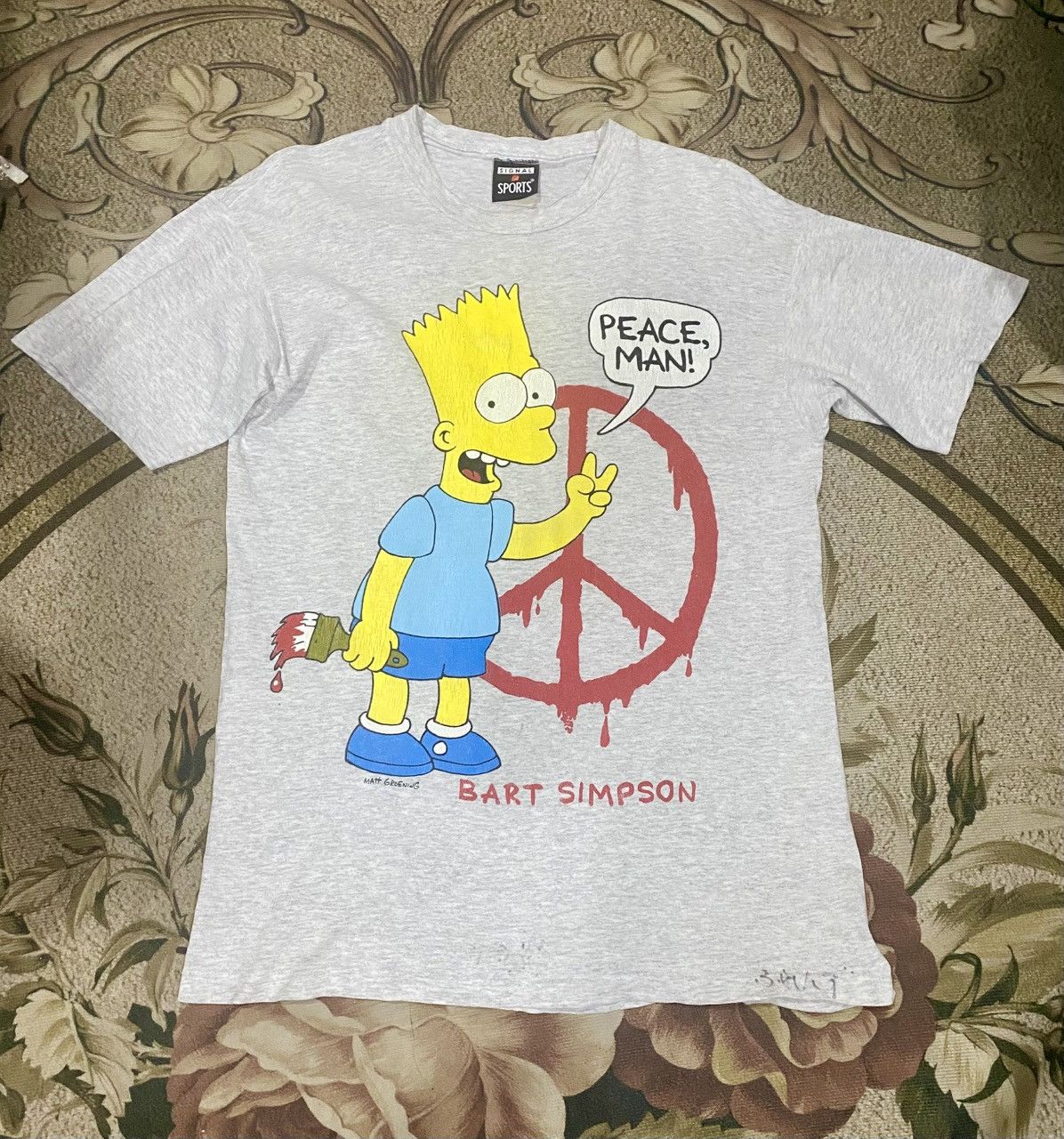 Cartoon Network × The Simpsons × Vintage vtg bart simpaon t-shirt Size US M / EU 48-50 / 2 - 1 Thumbnail