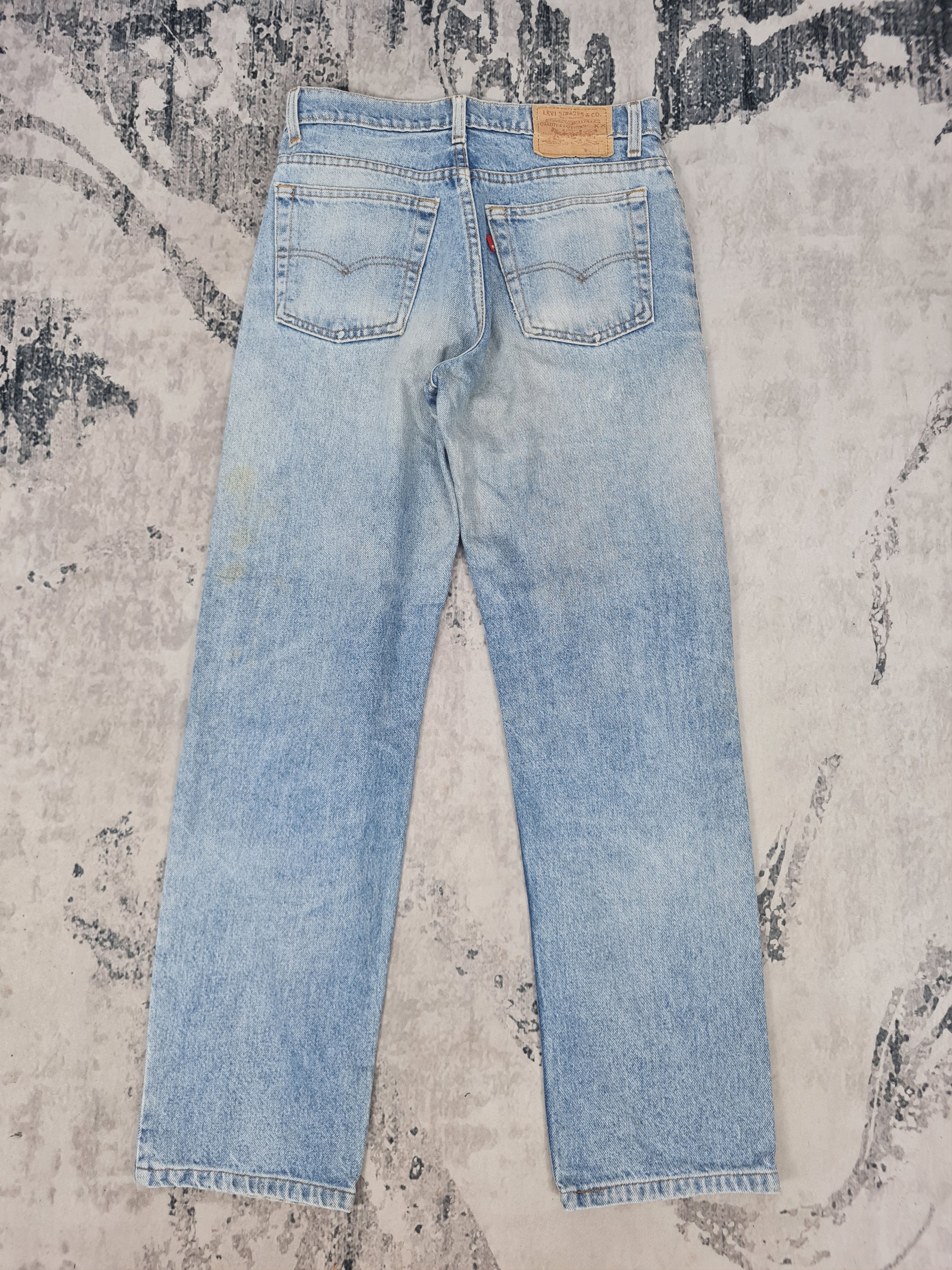 Levi's Vintage Clothing Vtg 90's LEVIS 510 Faded Light Wash Jeans L0399 Size 30X30 Size US 30 / EU 46 - 2 Thumbnail