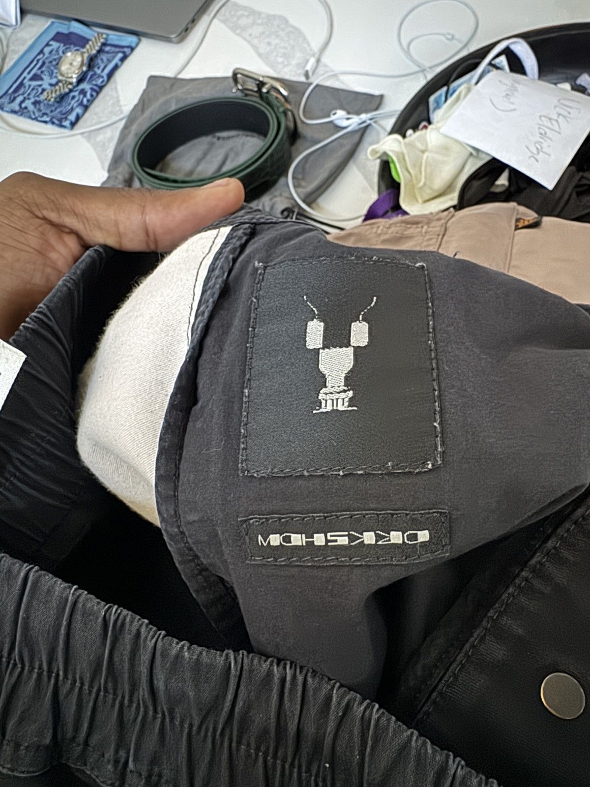 Rick Owens × Rick Owens Drkshdw Rick Owens pushers Size US 34 / EU 50 - 8 Thumbnail