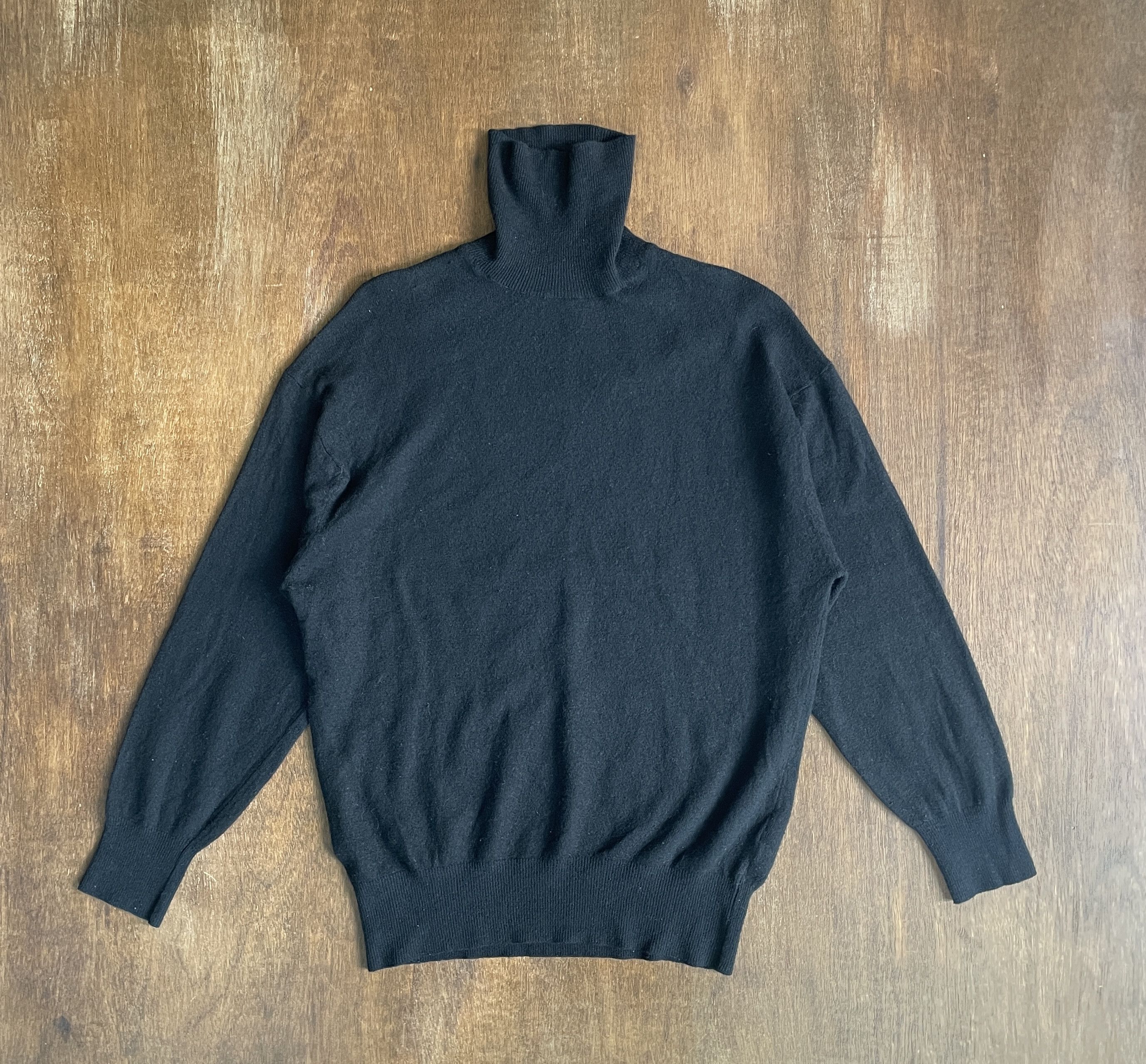 COMME des GARCONS HOMME 90's Wool Turtle Neck Sweaters