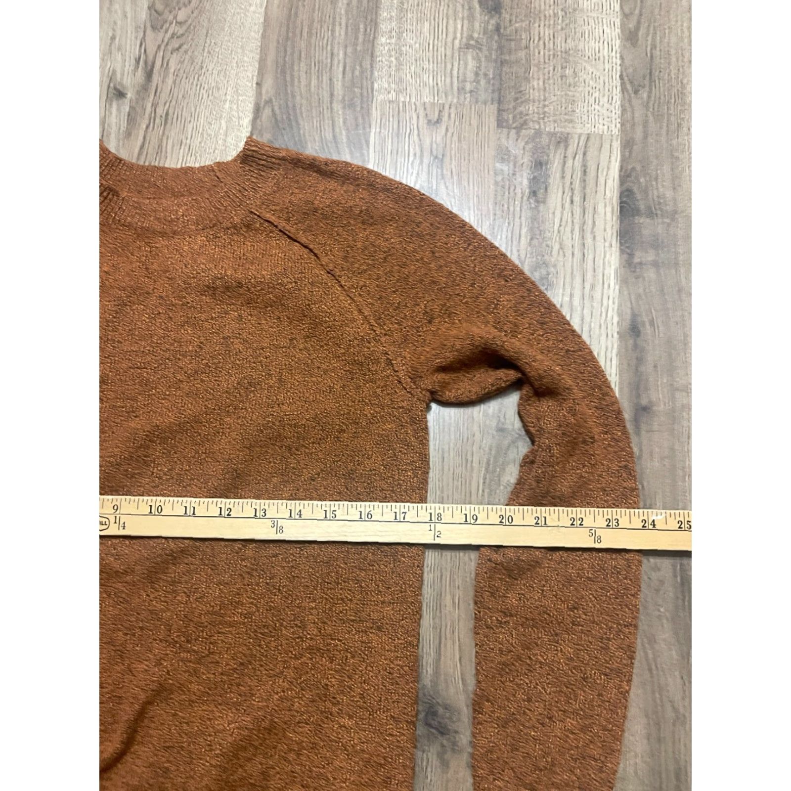 Vintage Sonoma Sweater Women's XS Orange Pullover Crewneck Long Sleeve Size XS / US 0-2 / IT 36-38 - 5 Thumbnail