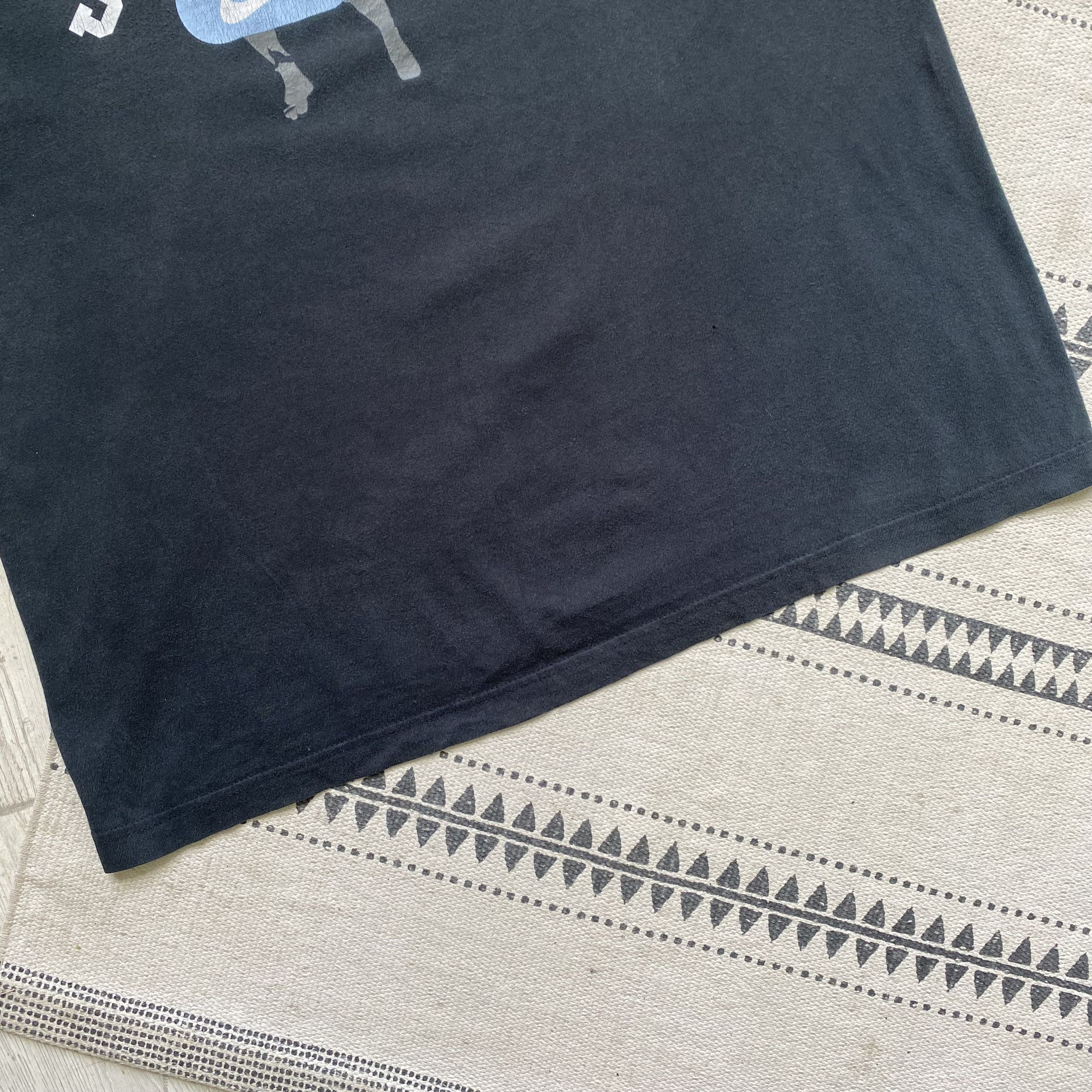 Nike 🕷️ Vintage 90s Faded Nike Tee big logo Just Do it Size US M / EU 48-50 / 2 - 3 Thumbnail