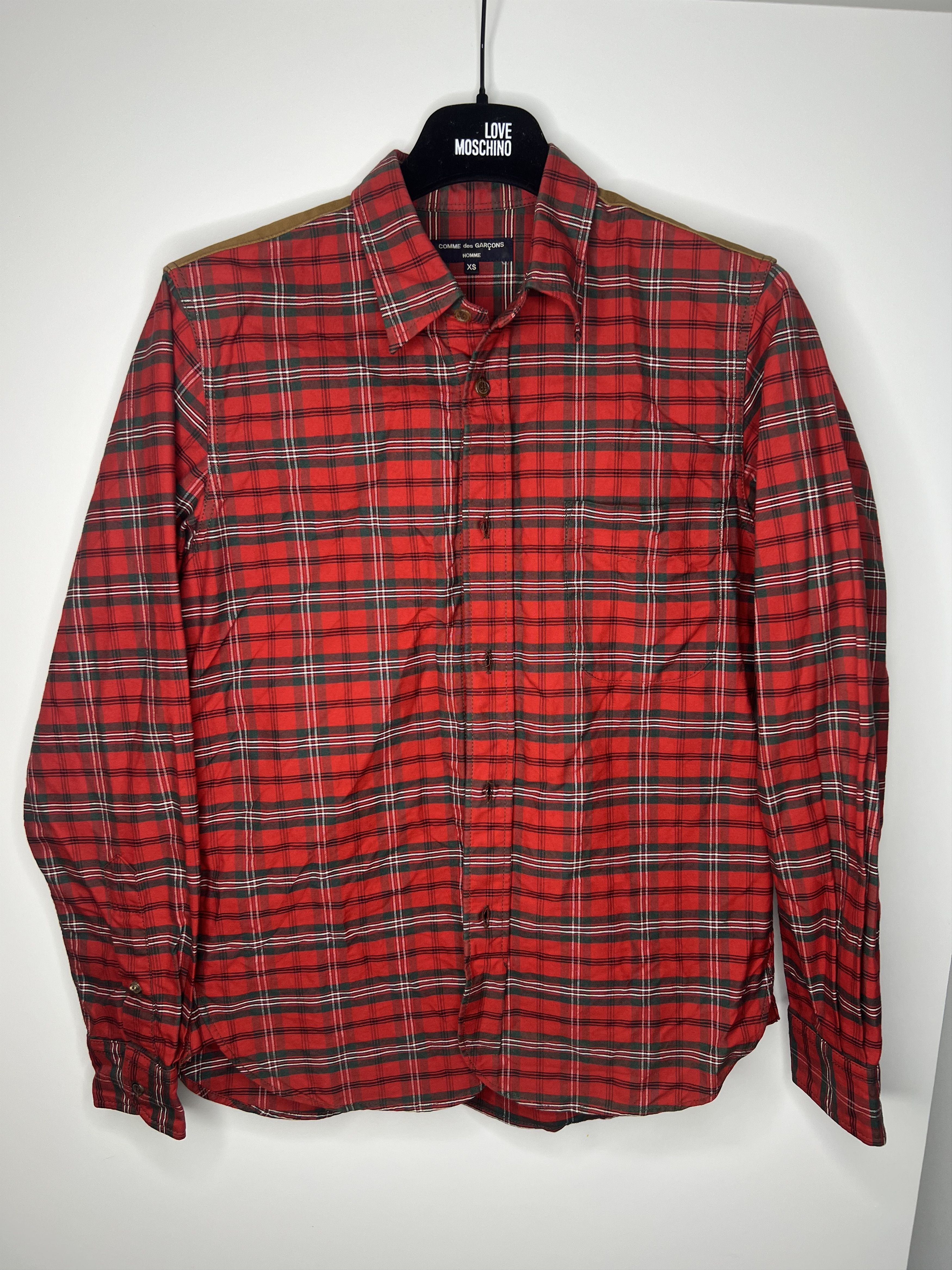 Comme des Garcons Vintage Checked Shirt Size US XS / EU 42 / 0 - 1 Thumbnail