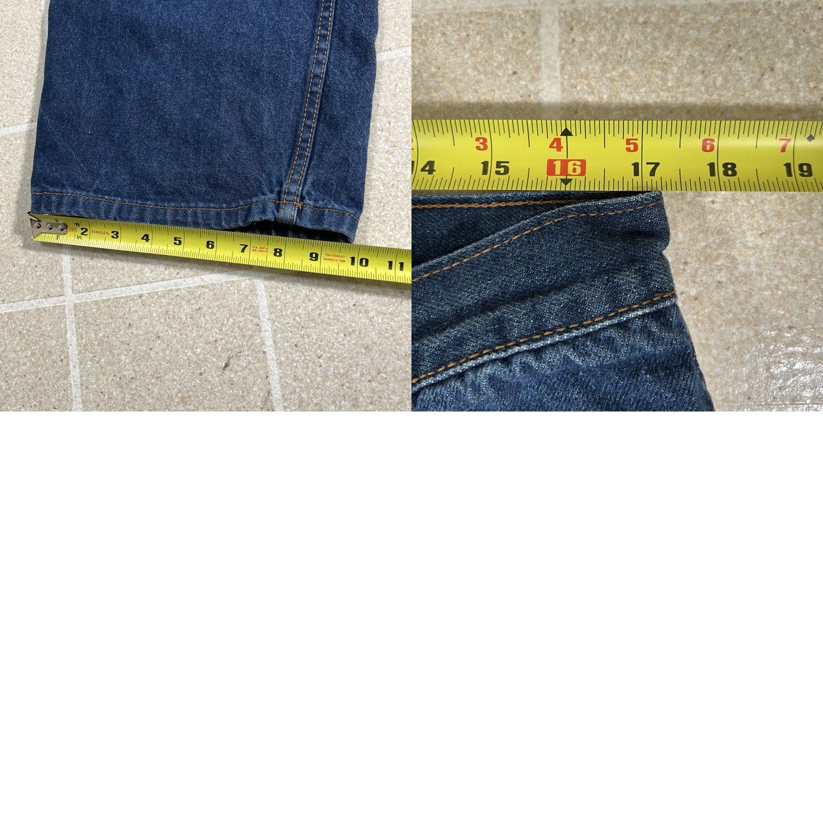 Rocawear VINTAGE Rocawear Jeans Wide-Leg 34x27 Blue Dark Wash Men Jeans Y2K HipHop Baggy Style Size US 34 / EU 50 - 8 Thumbnail